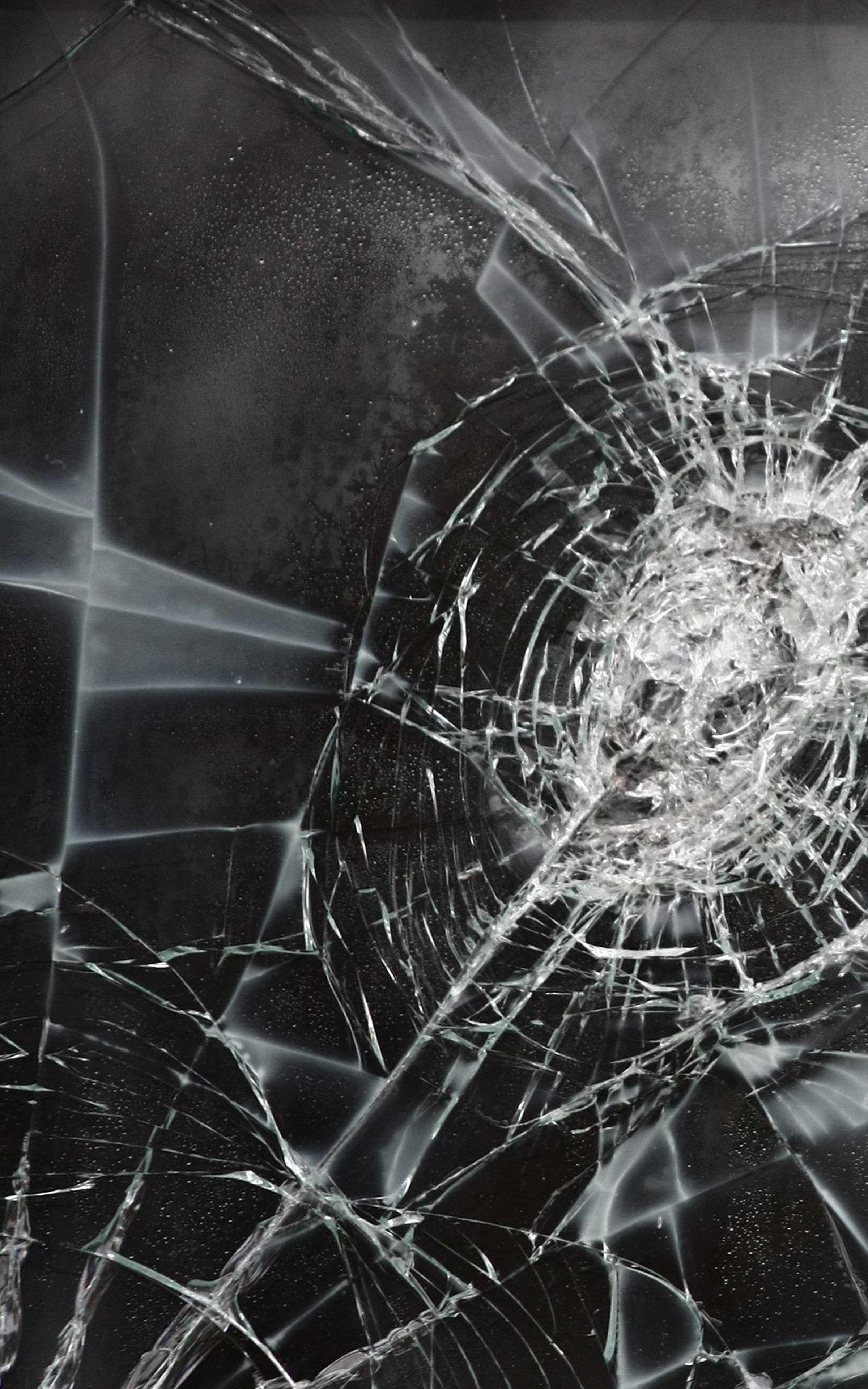 2400x3840 Broken Glass Wallpaper HD