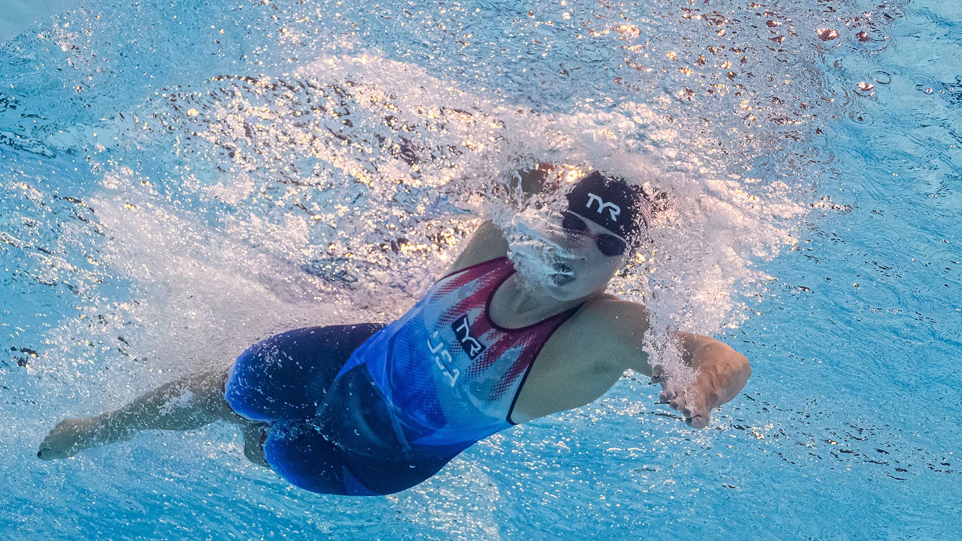 1920x1080 Katie Ledecky Wins 500 Meter Freestyle And 8th Gold Medal