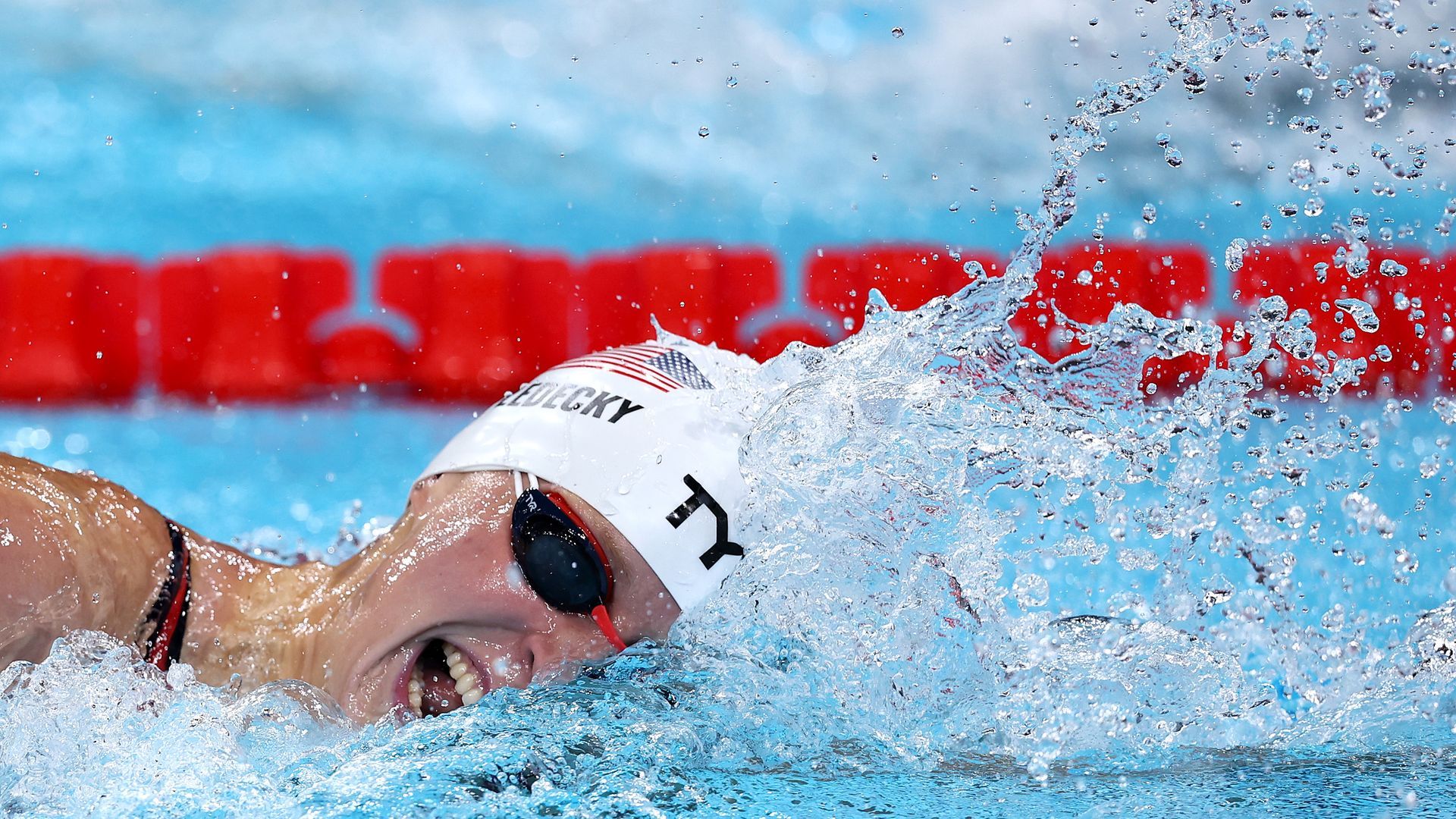 1920x1080 Katie Ledecky earns bronze in first event at Paris Olympic Games