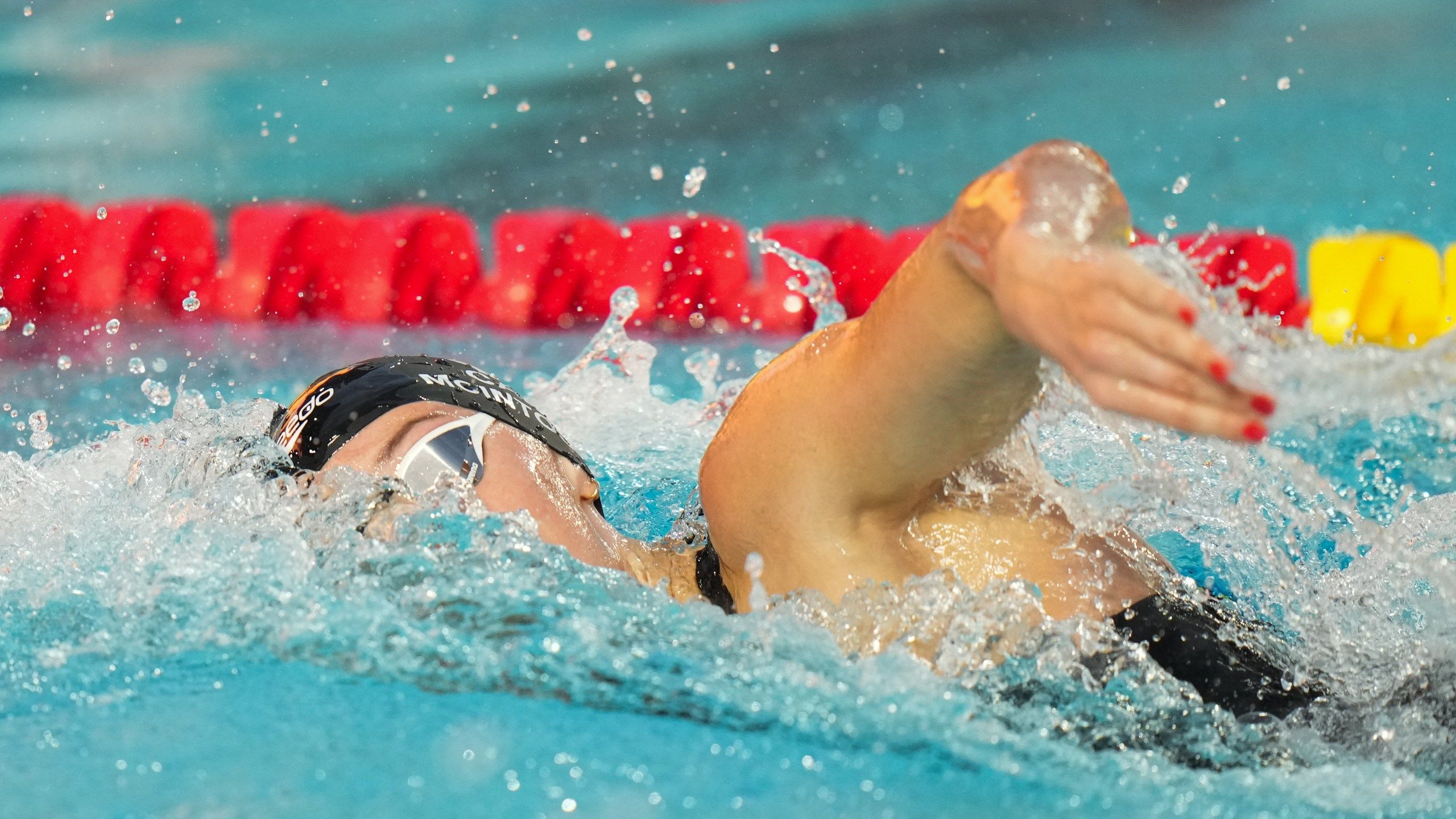 2560x1440 Katie Ledecky Surges To 500 Free Win For Her First Home Soil International Medal