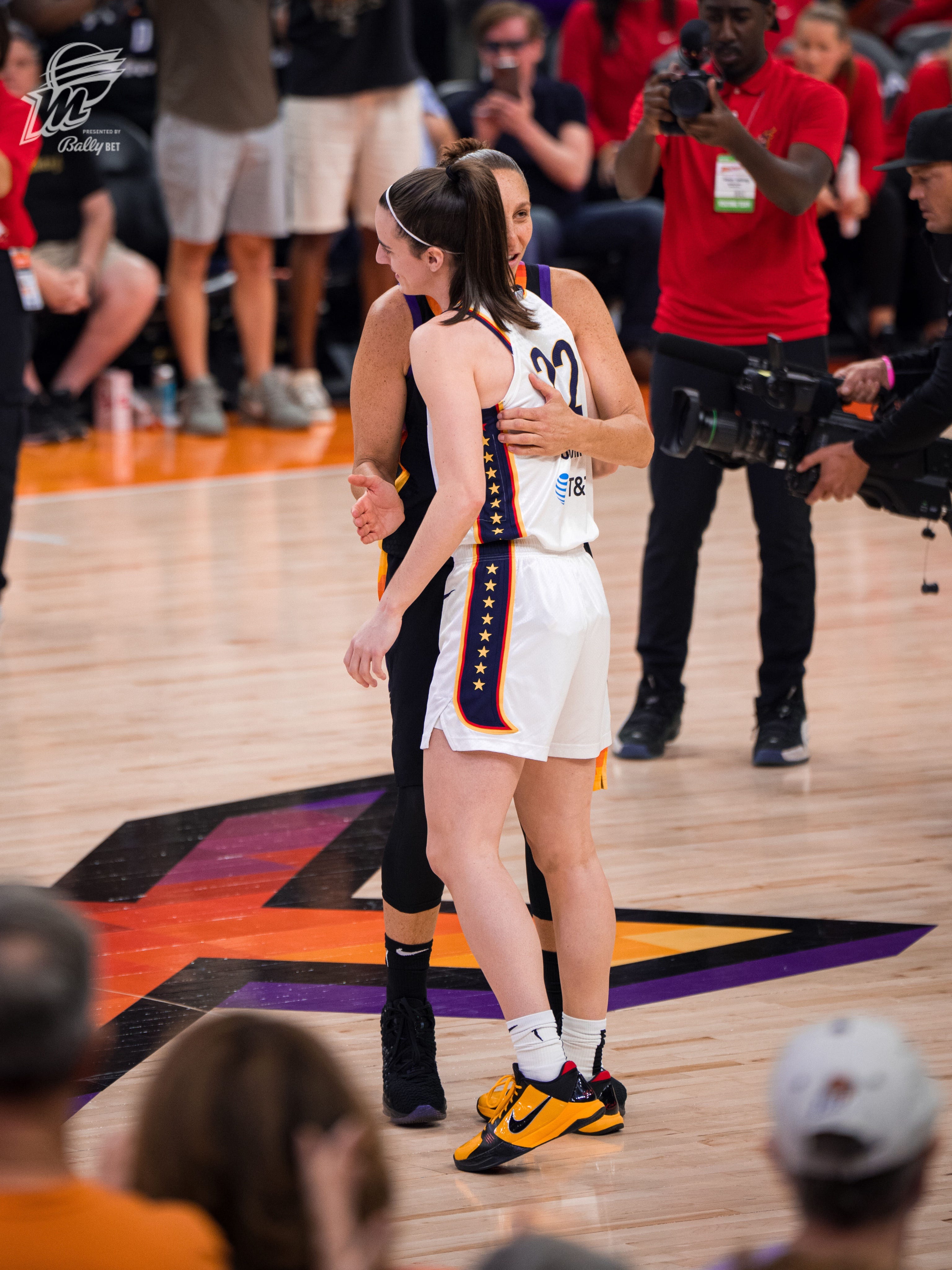 3072x4096 Caitlin Clark, Diana Taurasi Talk Respect And Criticism Amid Highly Anticipated First Meeting