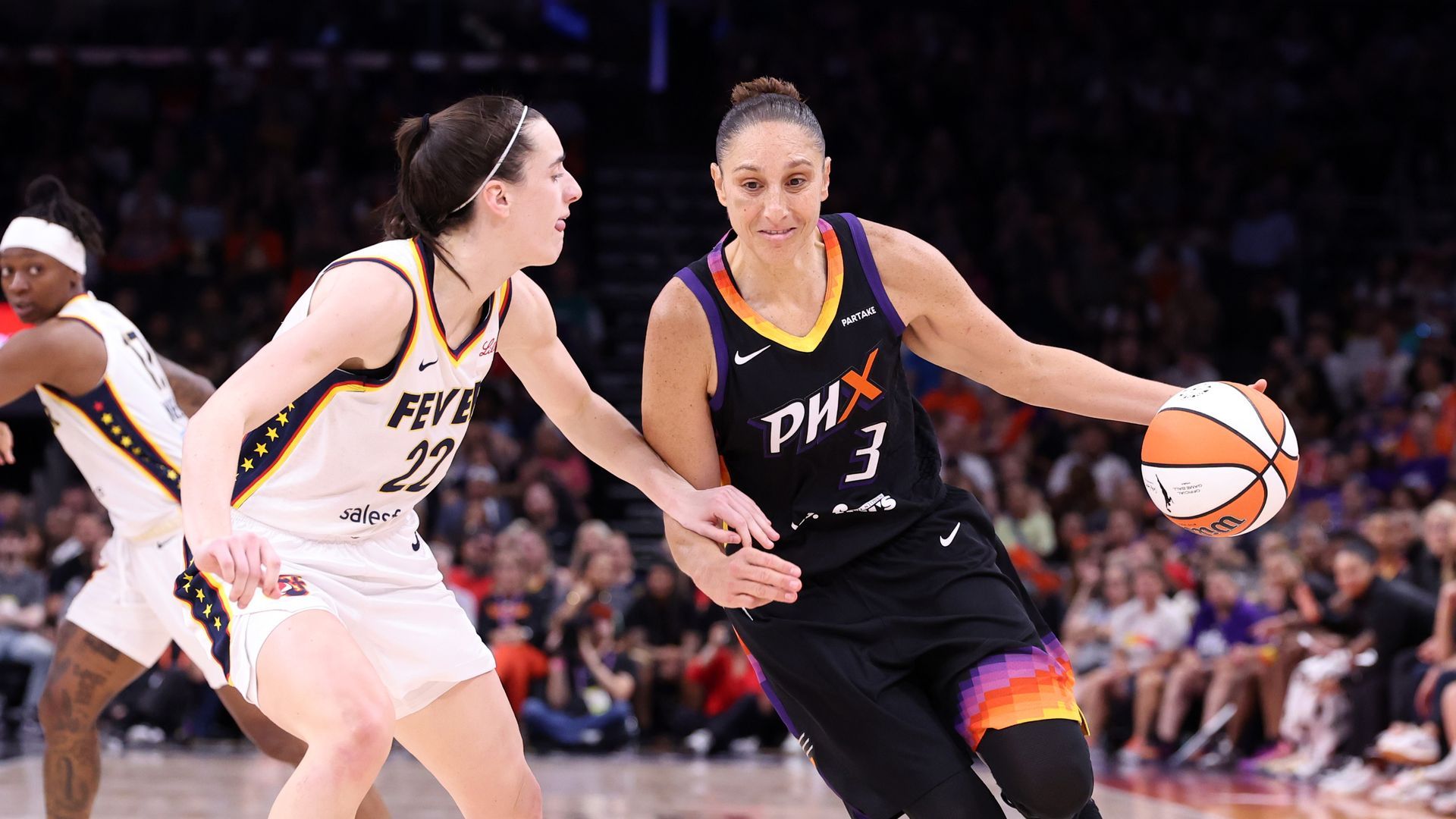 1920x1080 Diana Taurasi reacts to Caitlin Clark taking her No. 12 jersey: 'No one better'