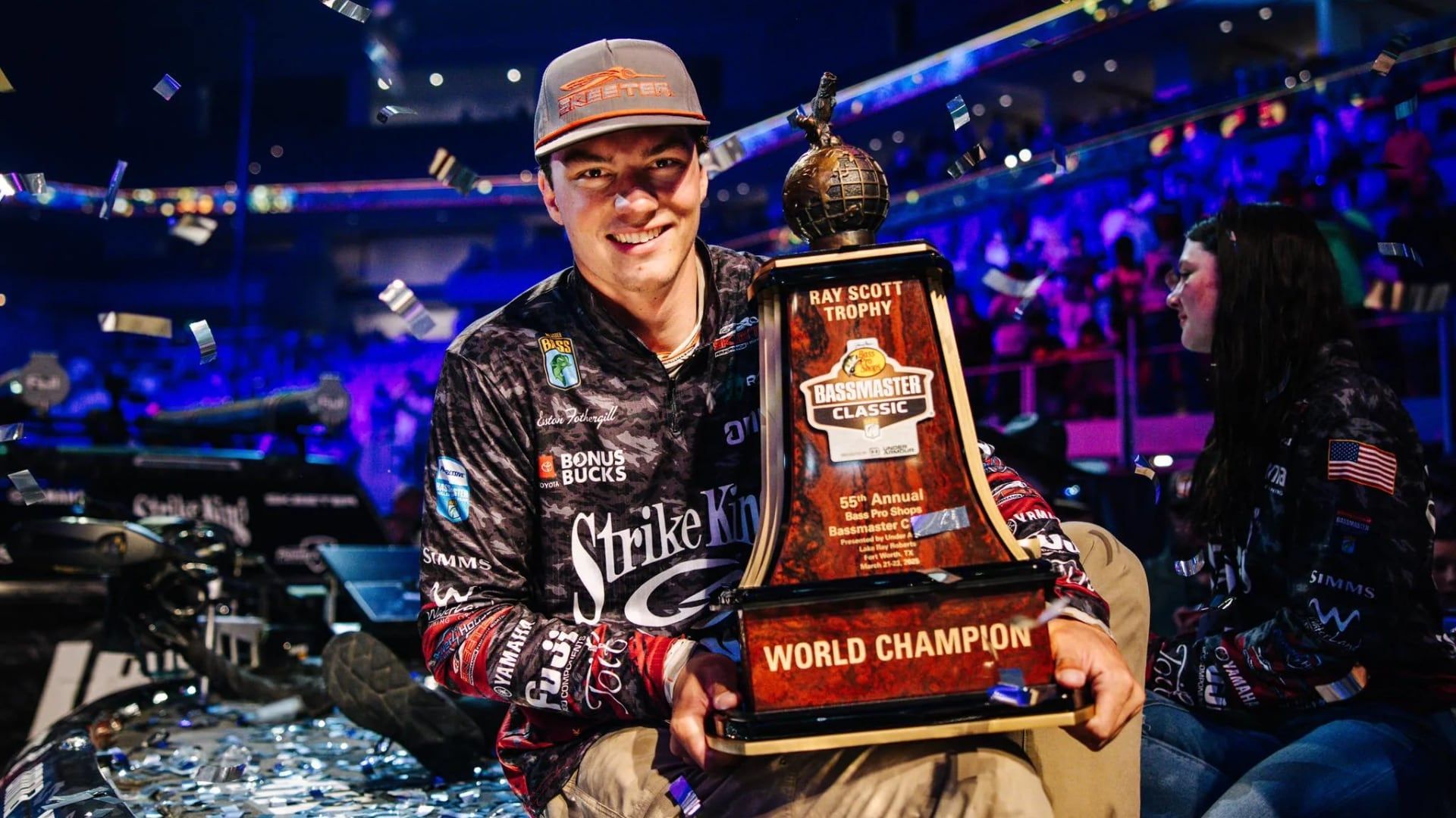 1920x1080 Easton Fothergill named 55th Annual Bass Pro Shop Bassmaster Classic World Champion