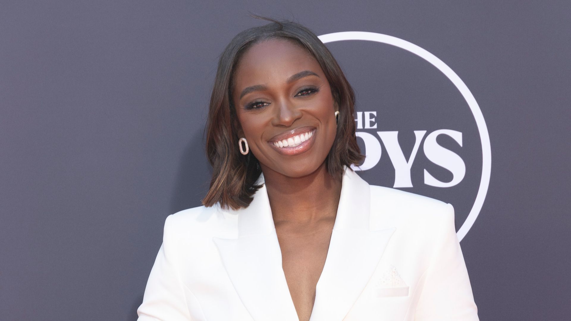 1920x1080 Sloane Stephens Wears Honey Blonde Curls at the U.S. Open