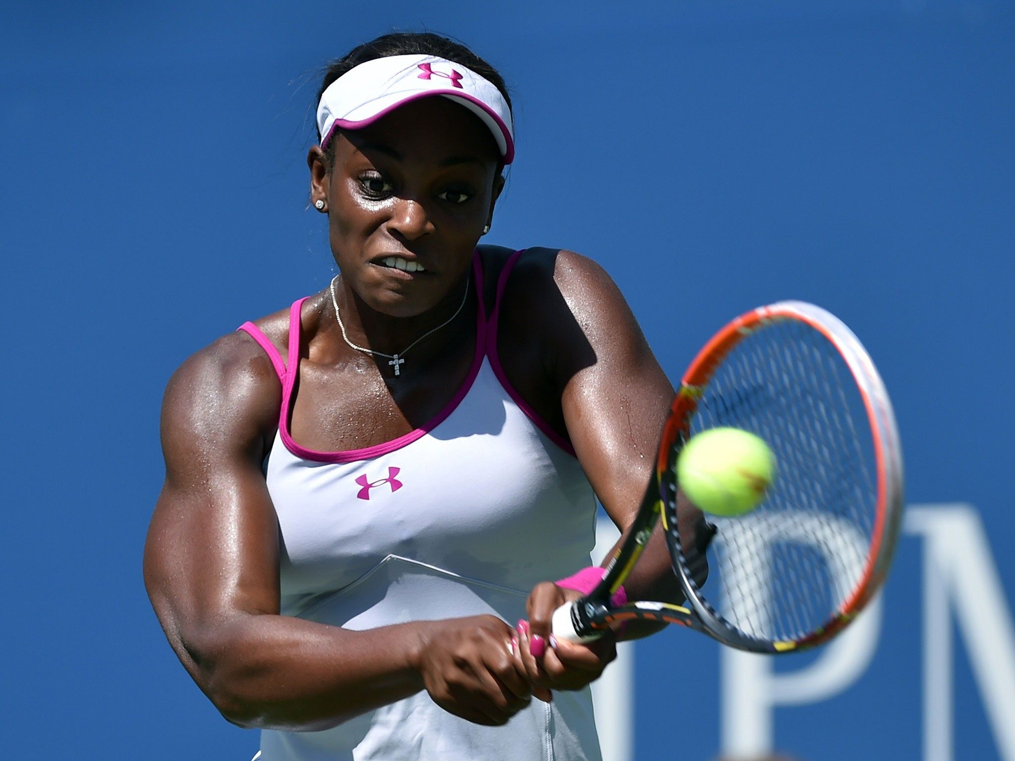2048x1536 US Open Sloane Stephens crashes out after defeat to world no 96 Johanna Larsson