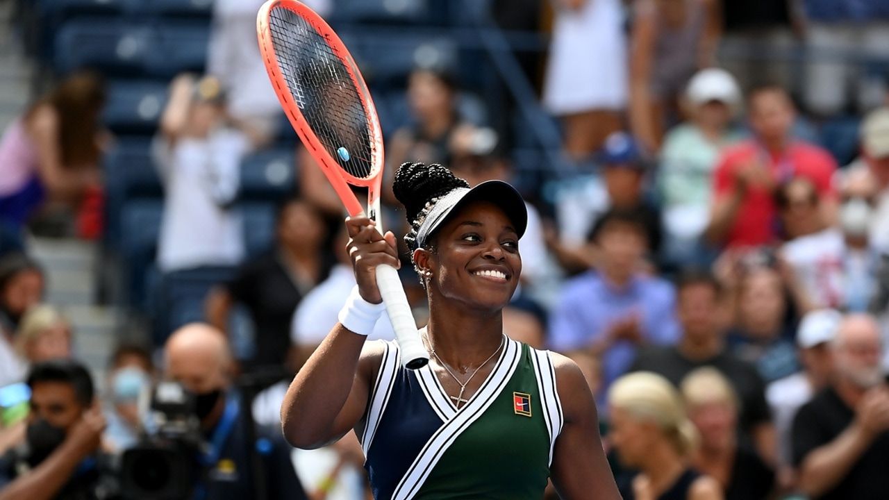 1280x720 Photos: Sloane Stephens vs. Madison Keys, Day 1 at the 2021 US Open. Official Site of the 2026 US Open Tennis Championships USTA Event