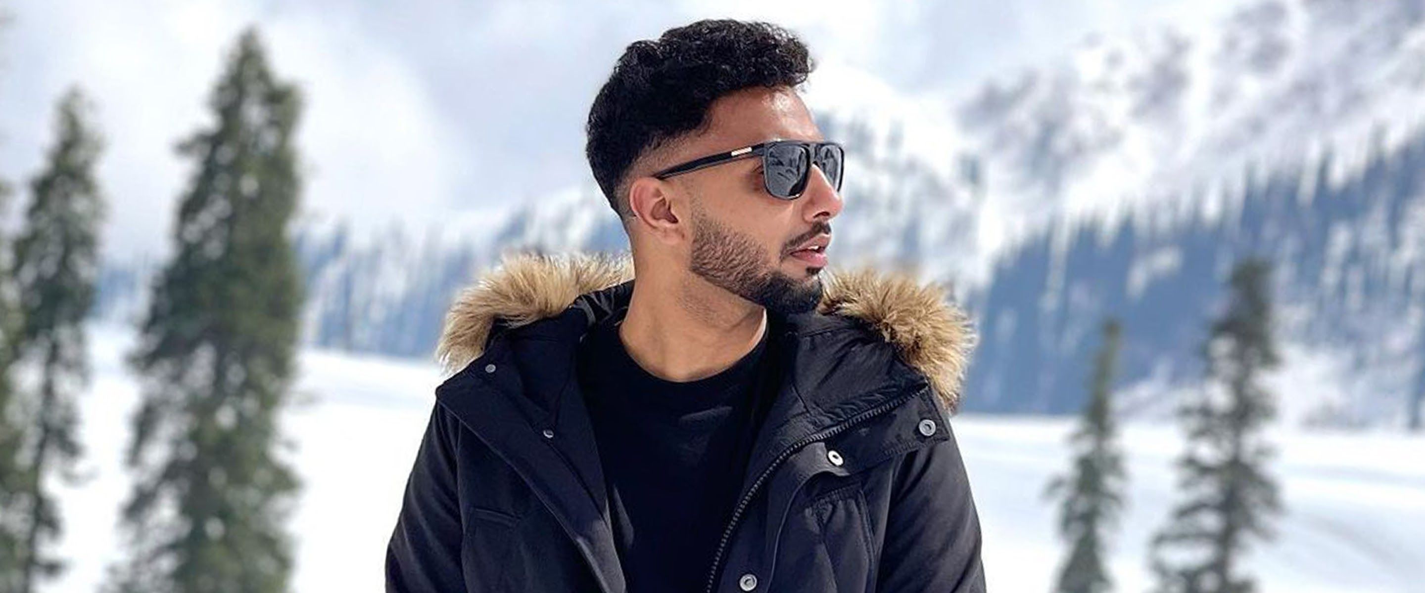 2880x1200 Navaan Sandhu Wallpaper