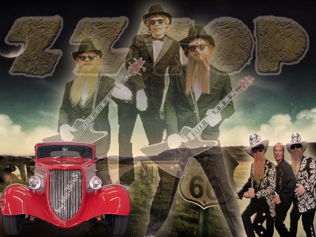 1024x768 ZZ Top Wallpaper
