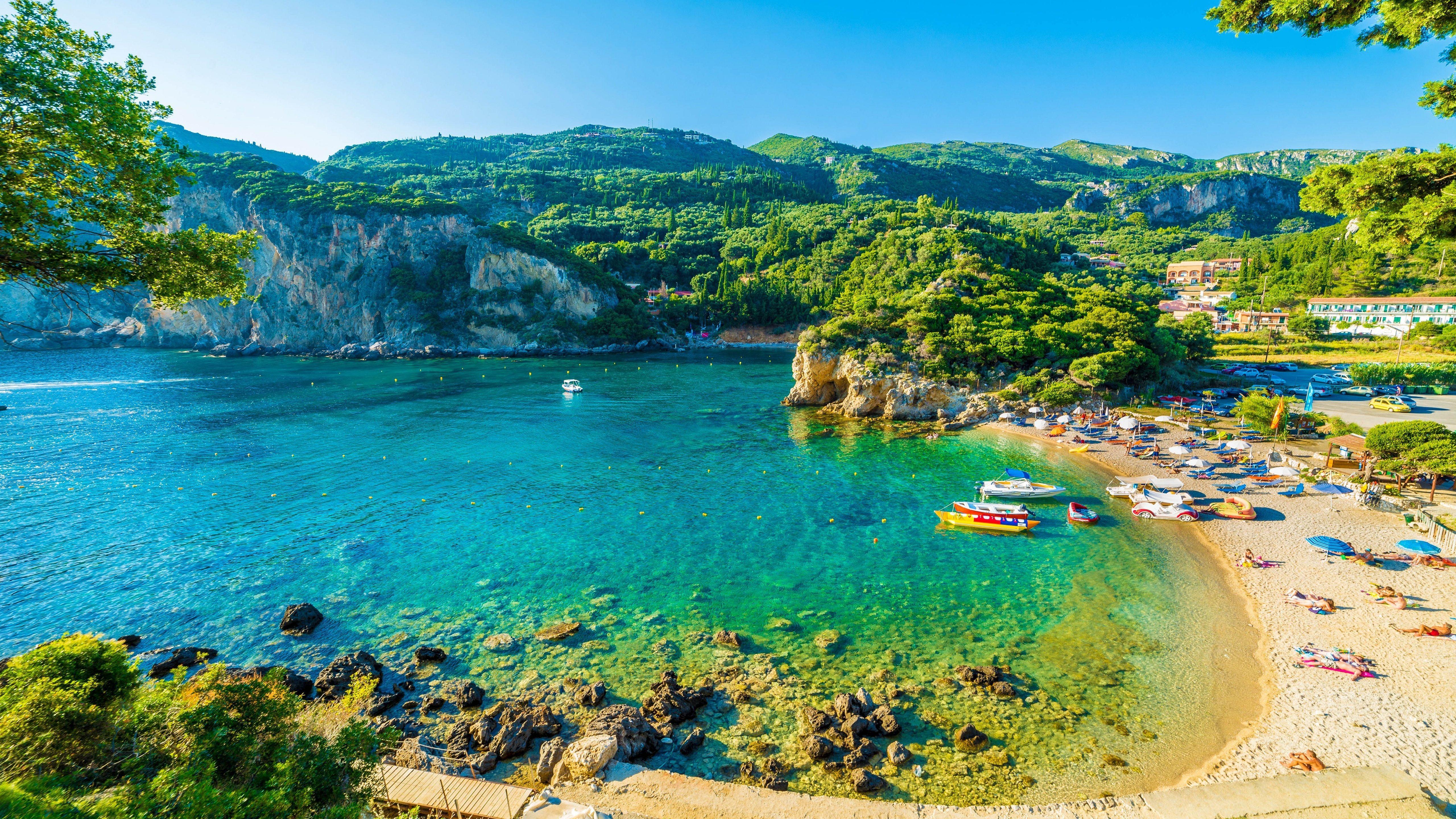 5120x2880 Corfu Island in Greece