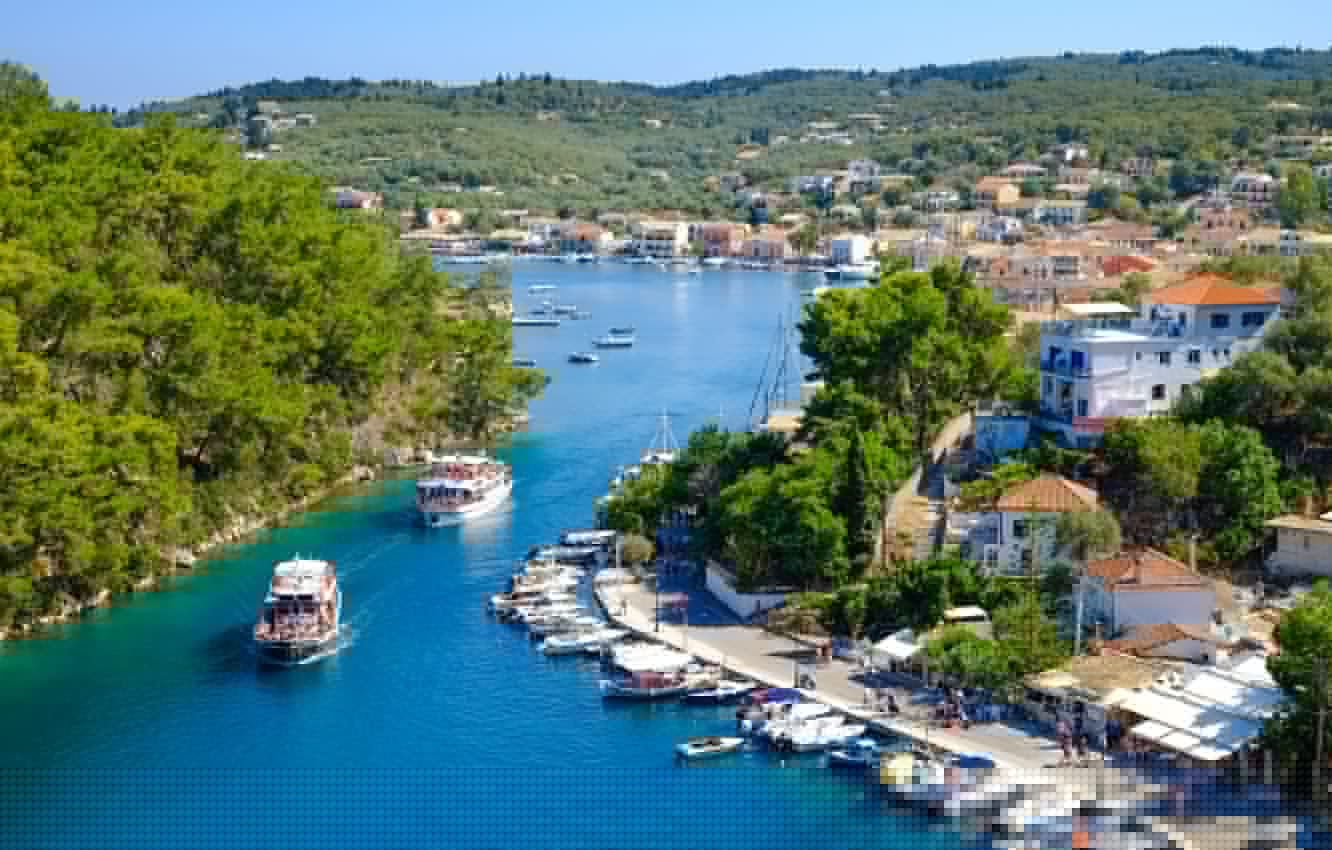 1332x850 Wallpaper Greece, Corfu, The Ionian sea, Сorfu image for desktop, section город