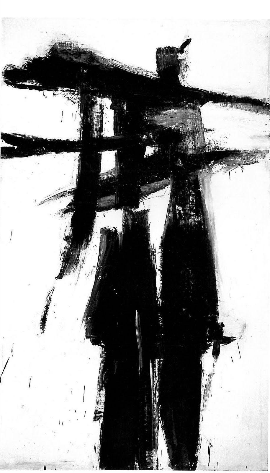 915x1600 UNTITLED Kline. Famous abstract artists, Black art painting, Franz kline