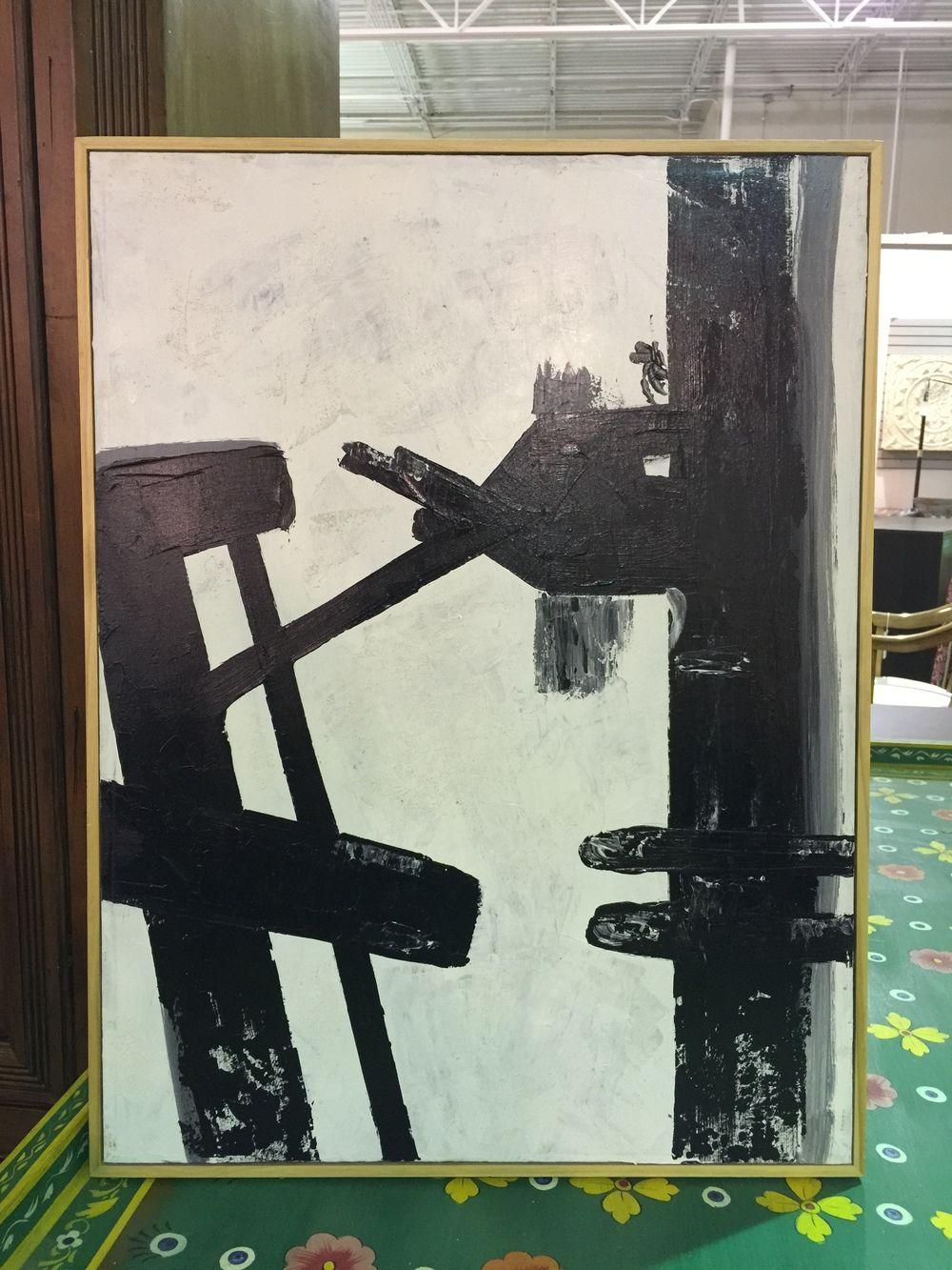 1000x1333 Black and white abstract art: a history lesson {Franz Kline inspired}