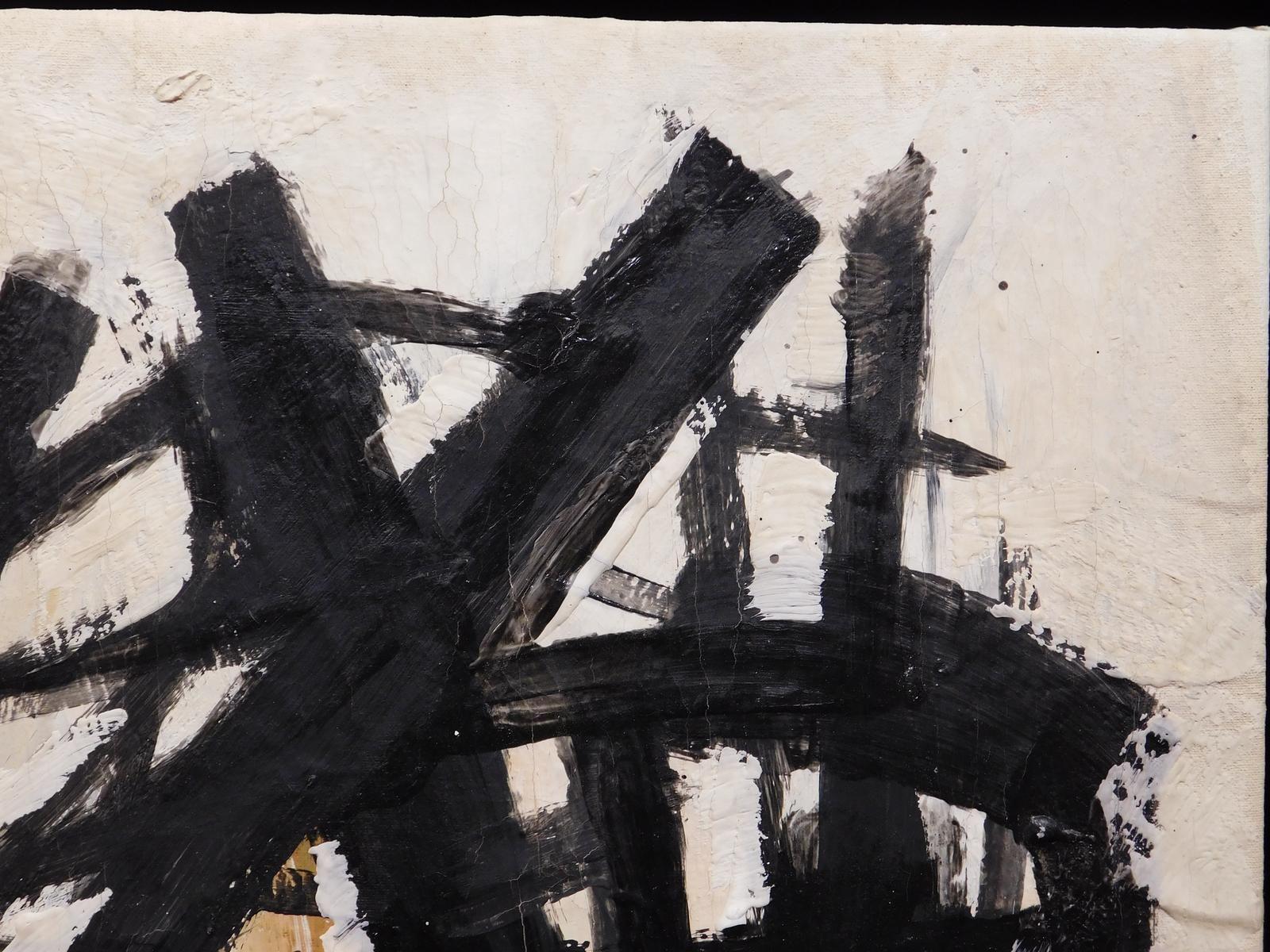 1600x1200 Manner of Franz Kline: Abstract Composition. In the Manner of