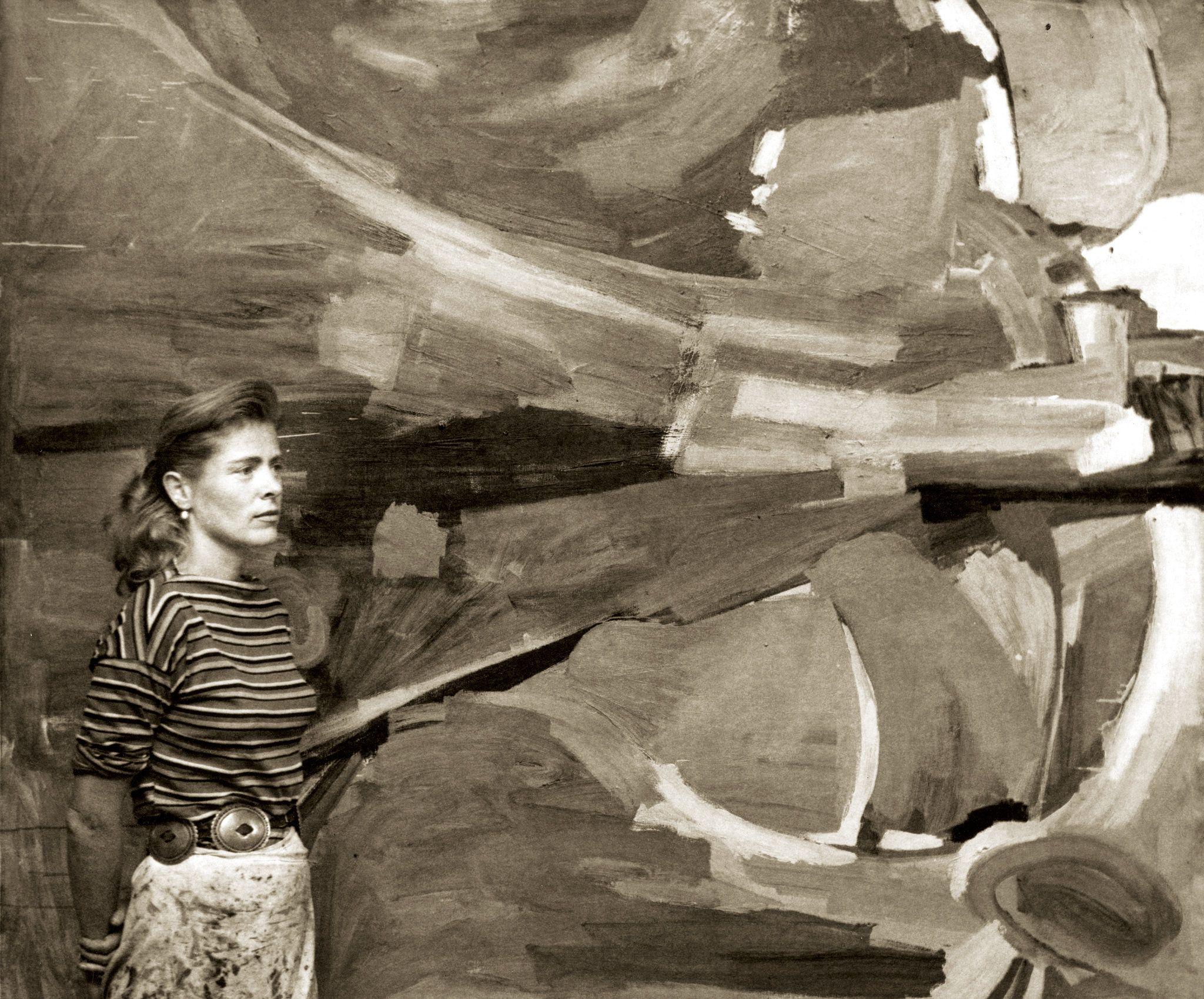 2048x1700 Mary Abbott, Abstract Expressionist, Is Dead