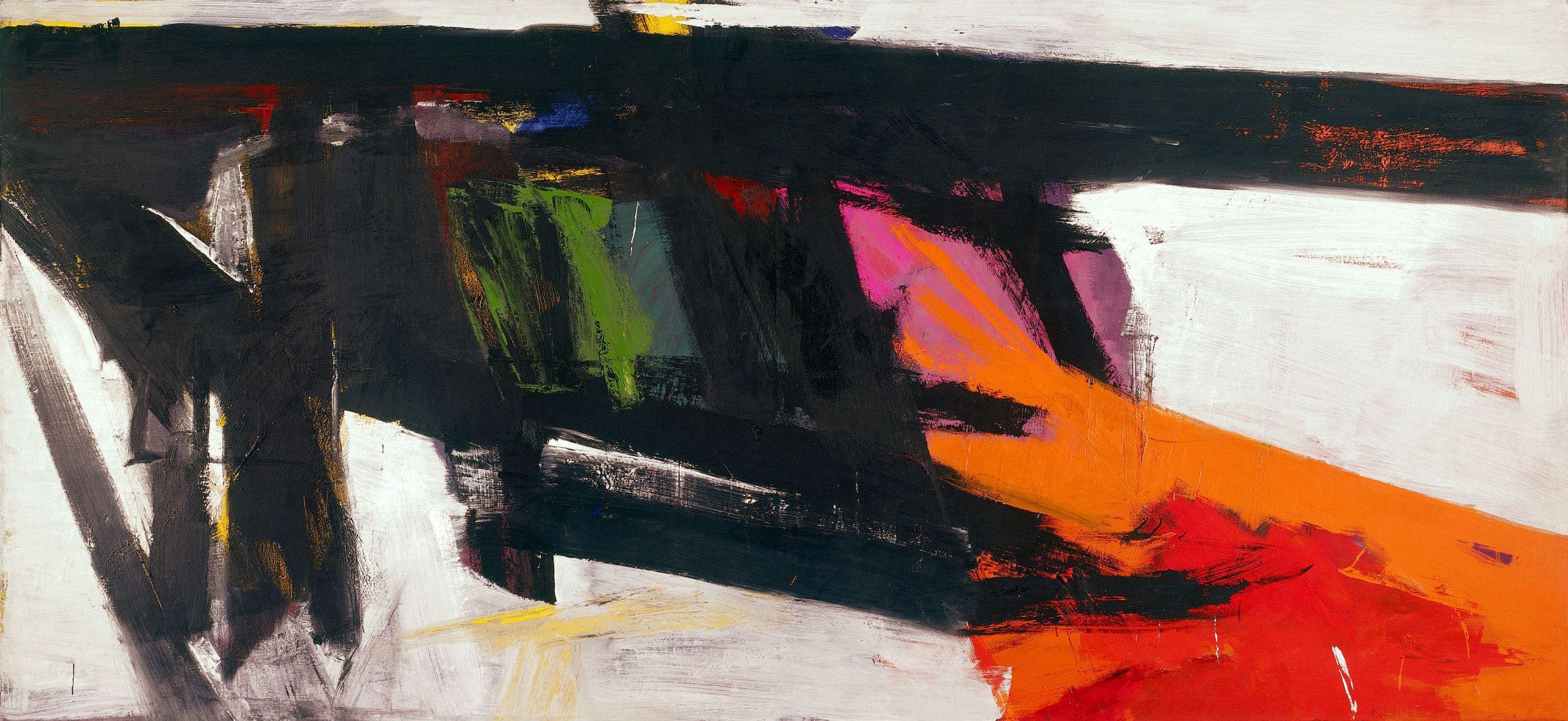 2560x1177 20th Century London to Paris. Expert view: Georg Baselitz Weiblicher Akt Liegend