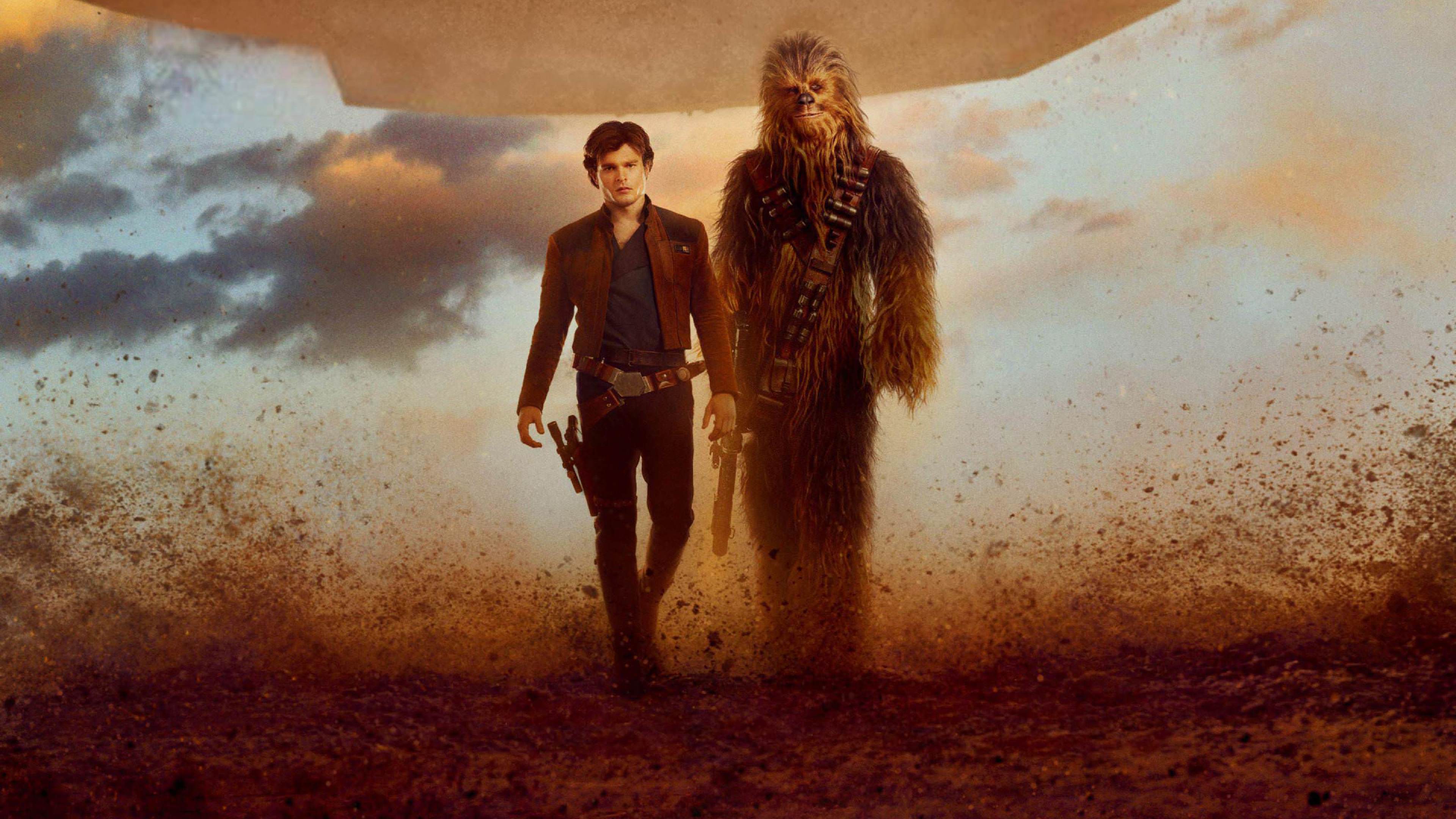 3840x2160 Han Solo And Chewbacca In Solo A Star Wars Story 4K Wallpaper, HD Movies 4K Wallpaper, Image, Photo and Background