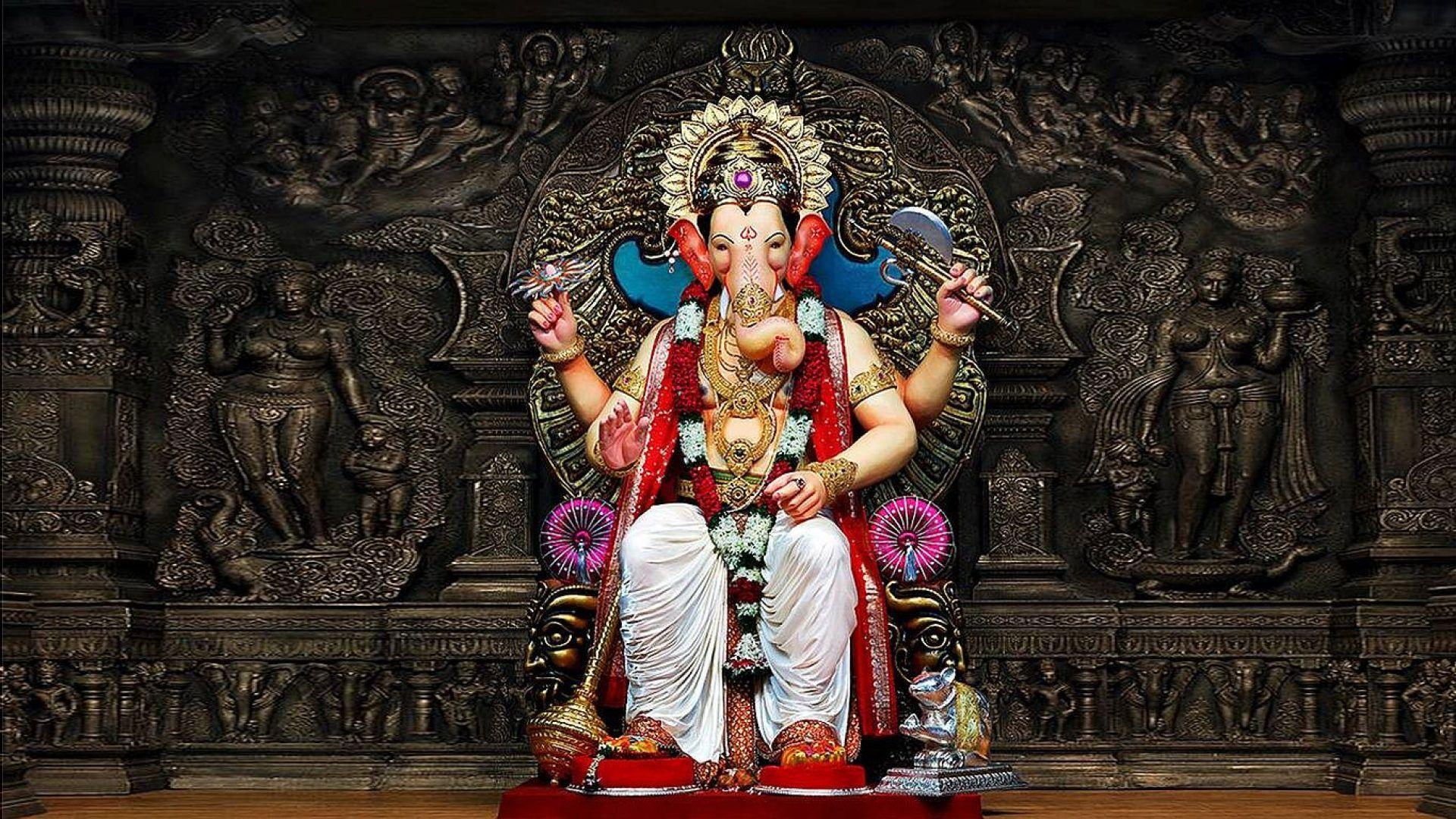 1920x1080 Siddhi Vinayaka Wallpaper. Hindu Gods and Goddesses