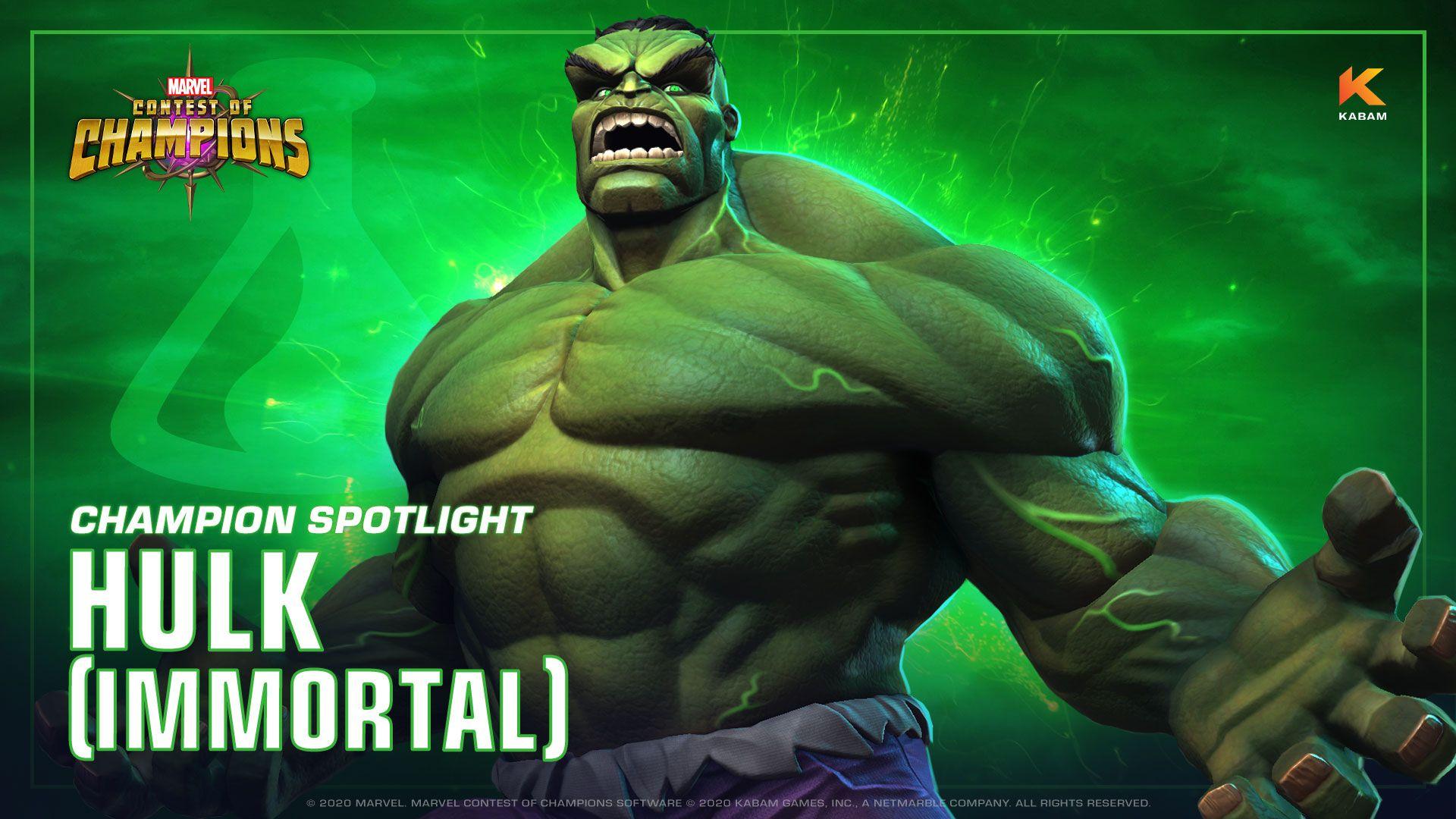 1920x1080 CHAMPION SPOTLIGHT (IMMORTAL). Marvel Contest of Champions