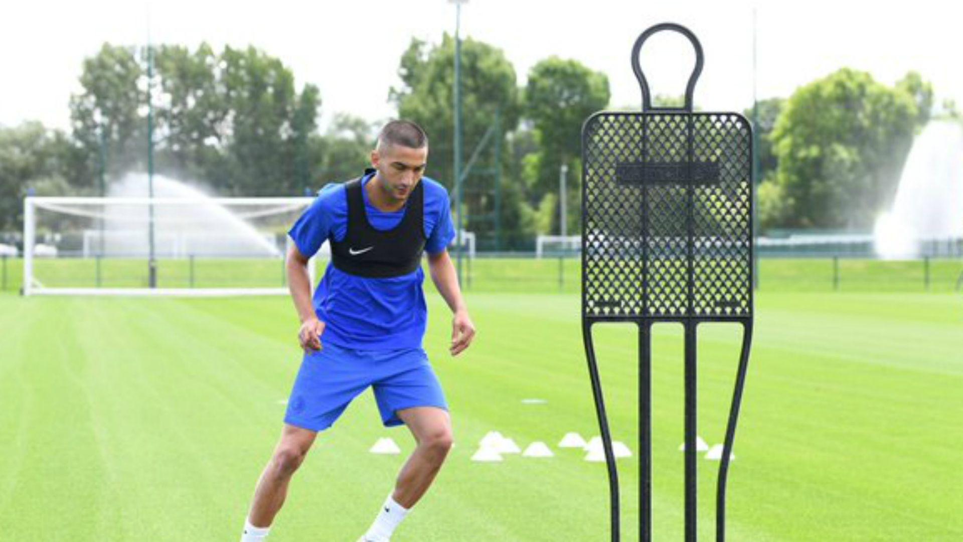 1920x1080 Ziyech 'can't wait' for Chelsea debut after first training session