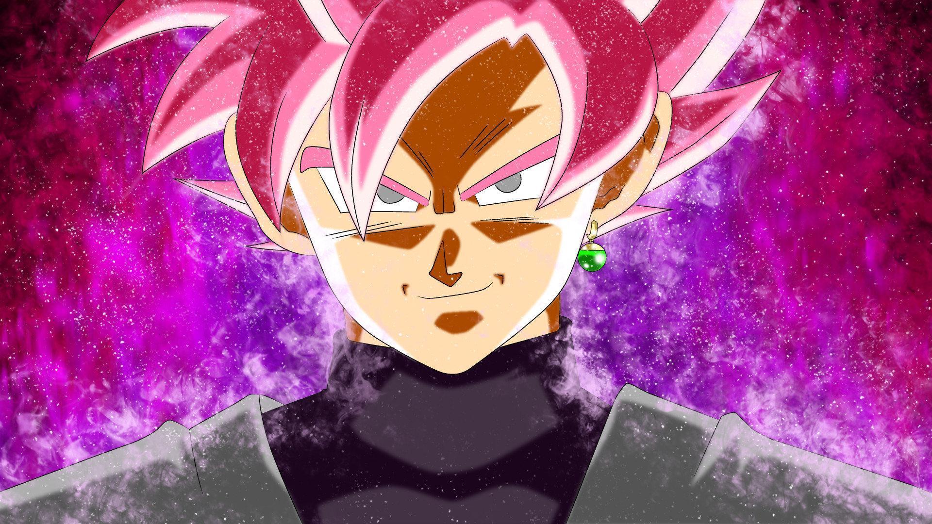 1920x1080 Goku Black Rose Wallpaper Black Súper Saiyan Rose