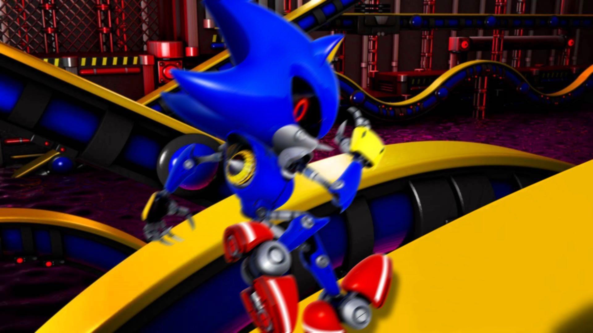 1920x1080 Wallpaper Metal Sonic Chemical Plant [1920x1080]. Wallpaper, Cool wallpaper, Chemical plant