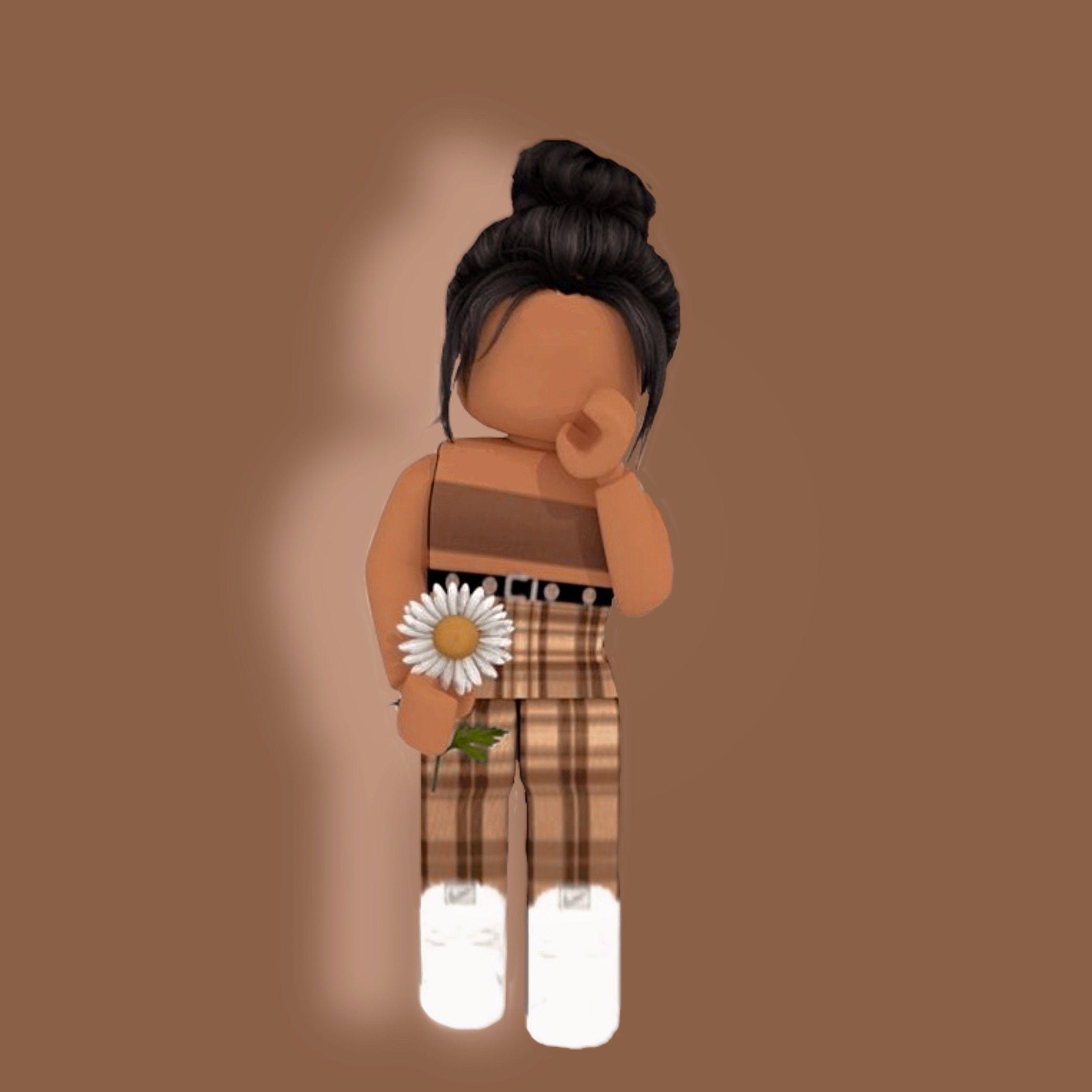 Download Roblox Aesthetic Girl With Ice Cream Wallpaper