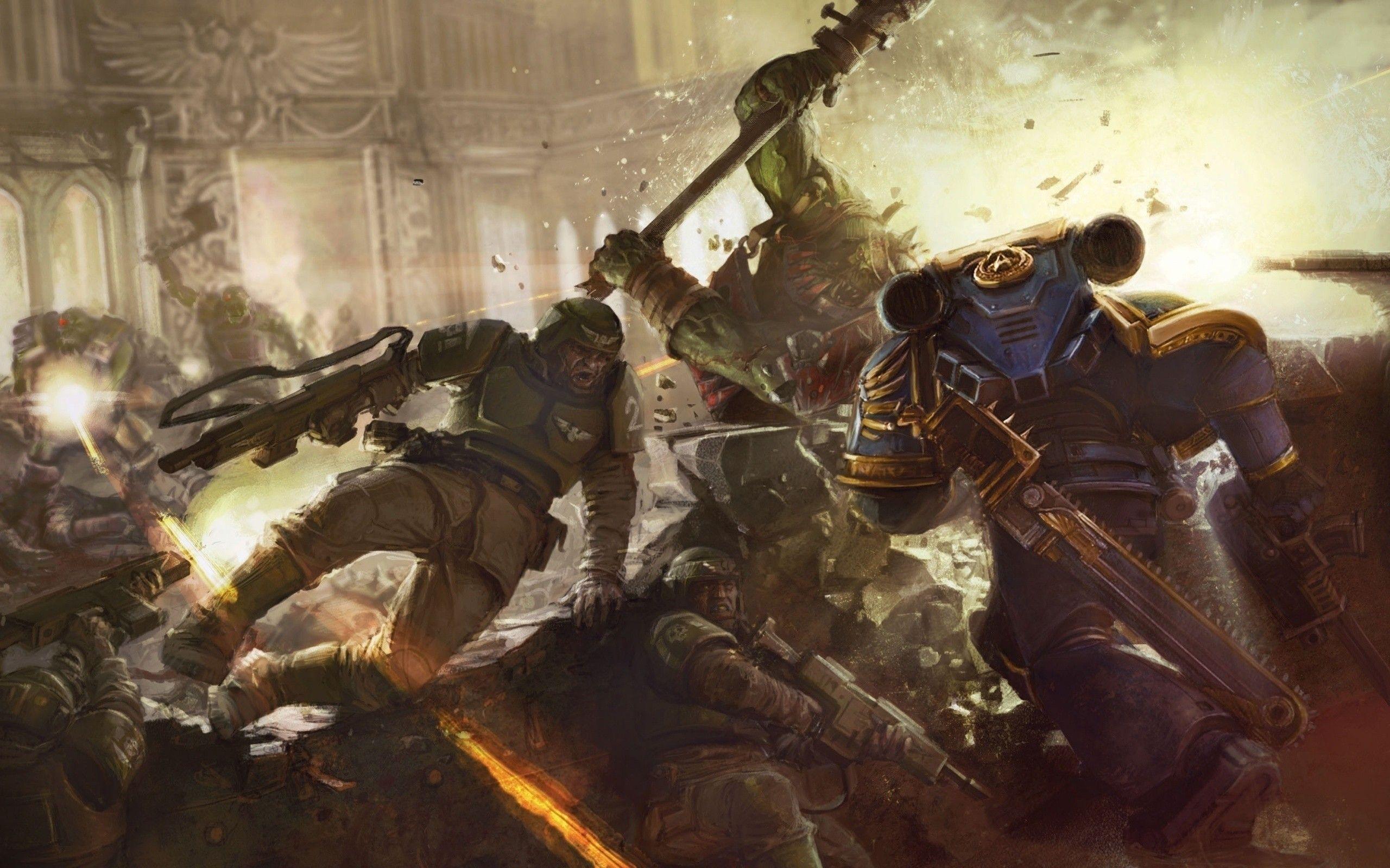 2560x1600 Warhammer 40K Imperial Guard
