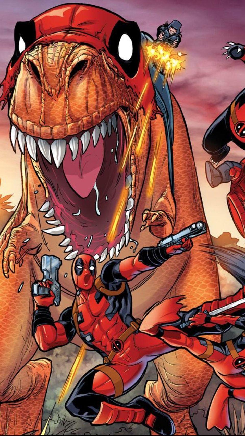 960x1704 Deadpool Cartoon iPhone Wallpaper Popular Deadpool