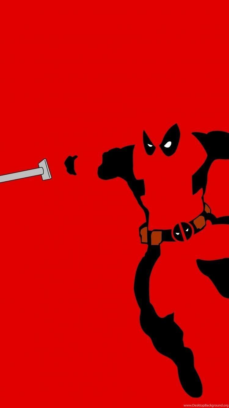 750x1334 IPhone 6 Comics Deadpool Wallpaper Desktop Background