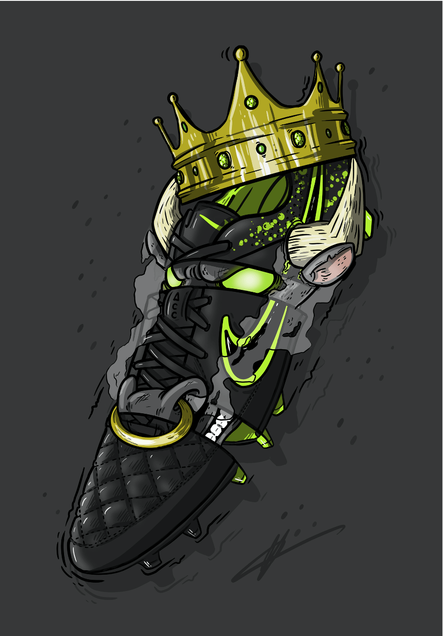 898x1288 Football Art Tiempo Legend 4 Electro Flare. Nike art, Soccer art, Sneaker art