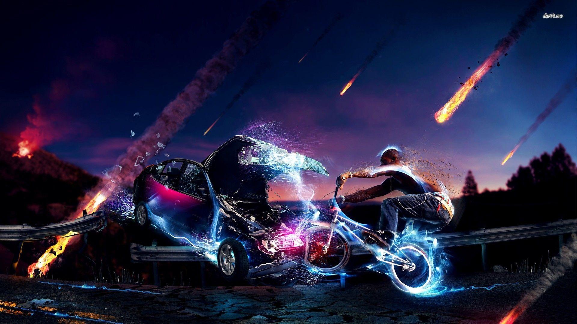 1920x1080 hình nền xe đạp