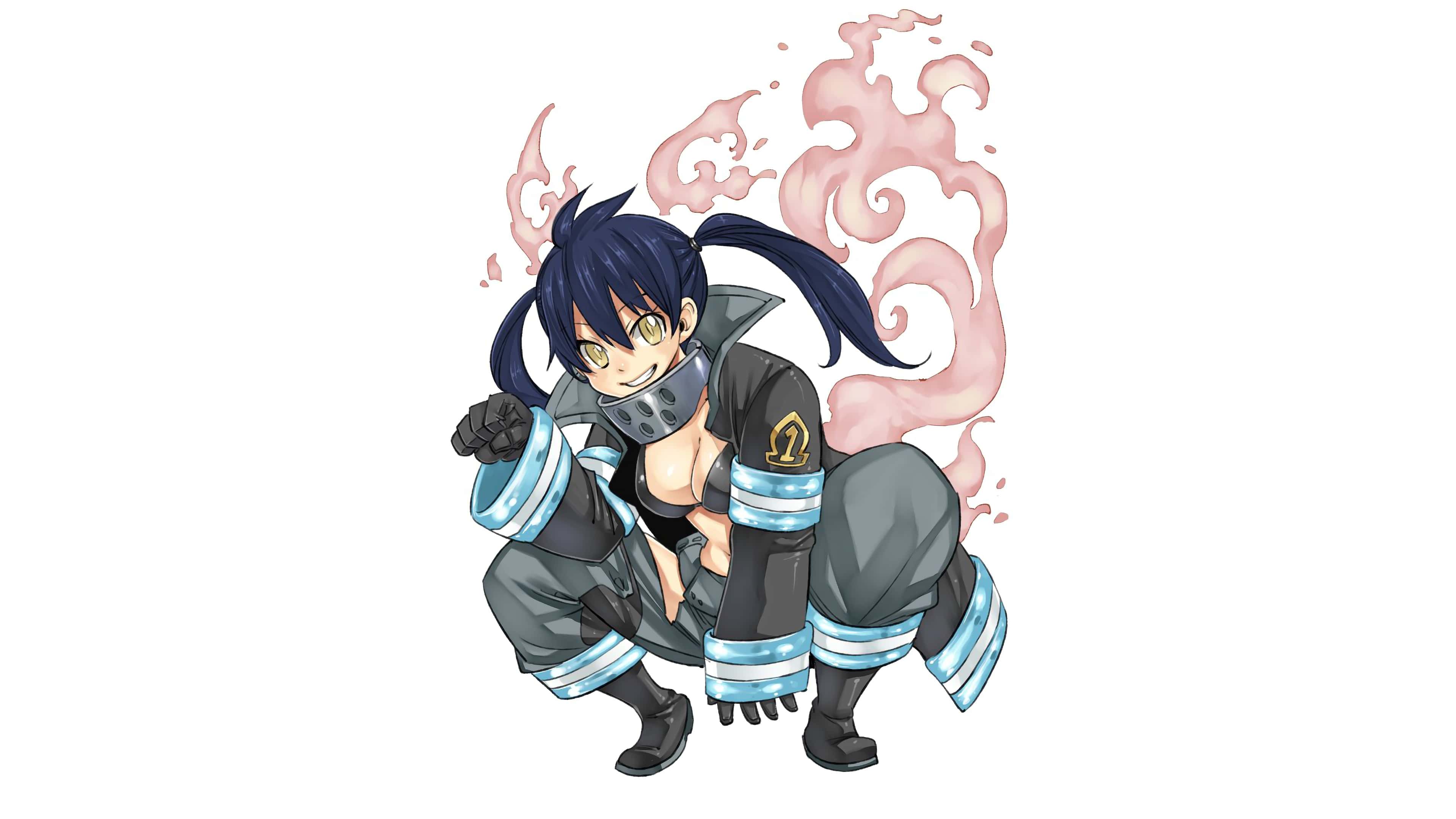 3840x2160 Tamaki Fire Force Wallpaper Free HD Wallpaper