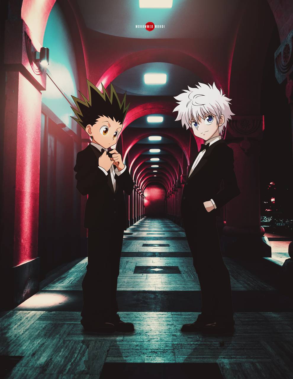 990x1280 Gon x Killua wallpaper