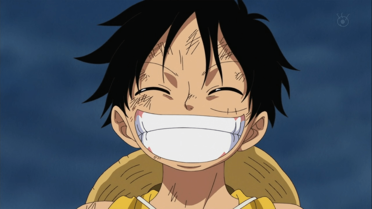 Download Red Luffy Smile Wallpaper  Wallpaperscom