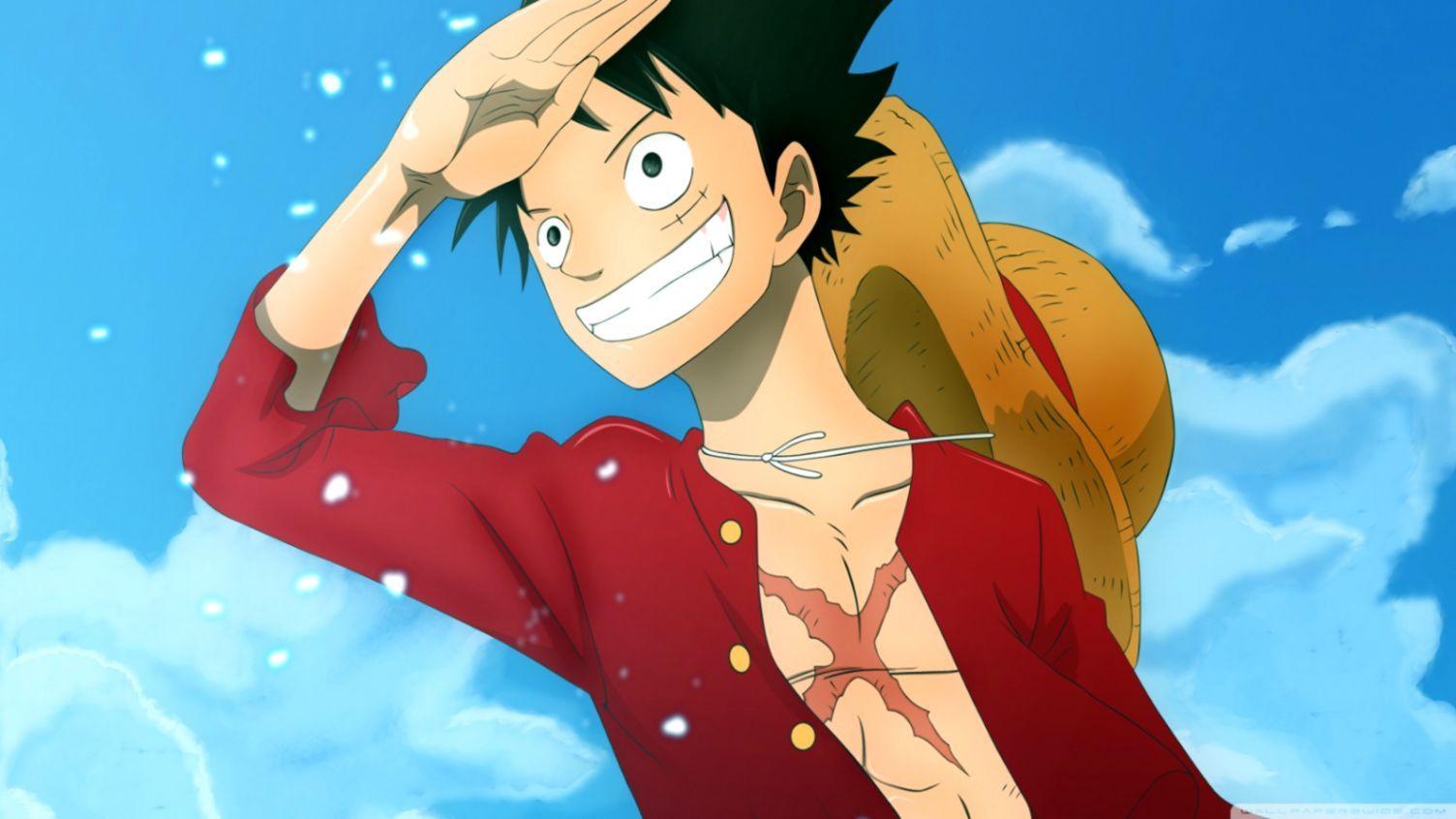 Luffy Wallpaper 4K Laughing One Piece 5K 12358