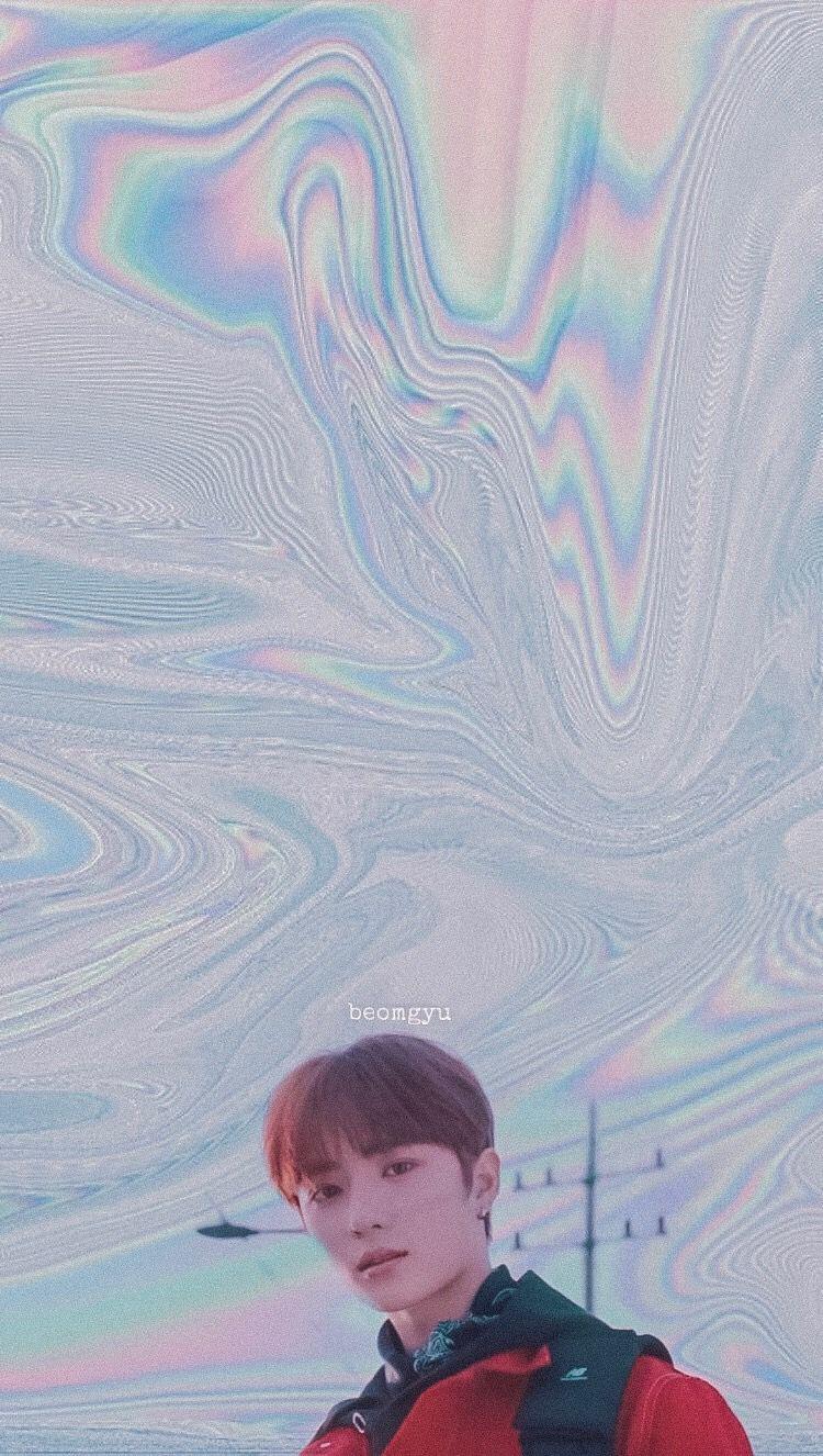 750x1326 beomgyu wallpaper 2. intro: what do you do. tomorrow x together. Wallpaper tumblr lockscreen, Aesthetic wallpaper, Wallpaper iphone christmas
