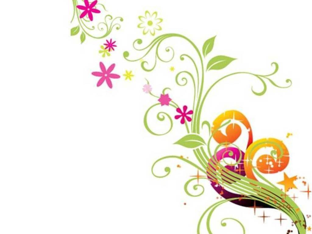 1024x768 Flower Vector Graphic 7131 HD Wallpaper in Vector n Designs. Vector flowers, Flower wallpaper, Flower art