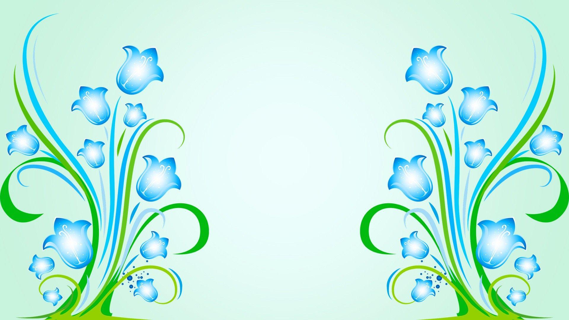 1920x1080 Vector Flower Desktop Wallpaper 29362