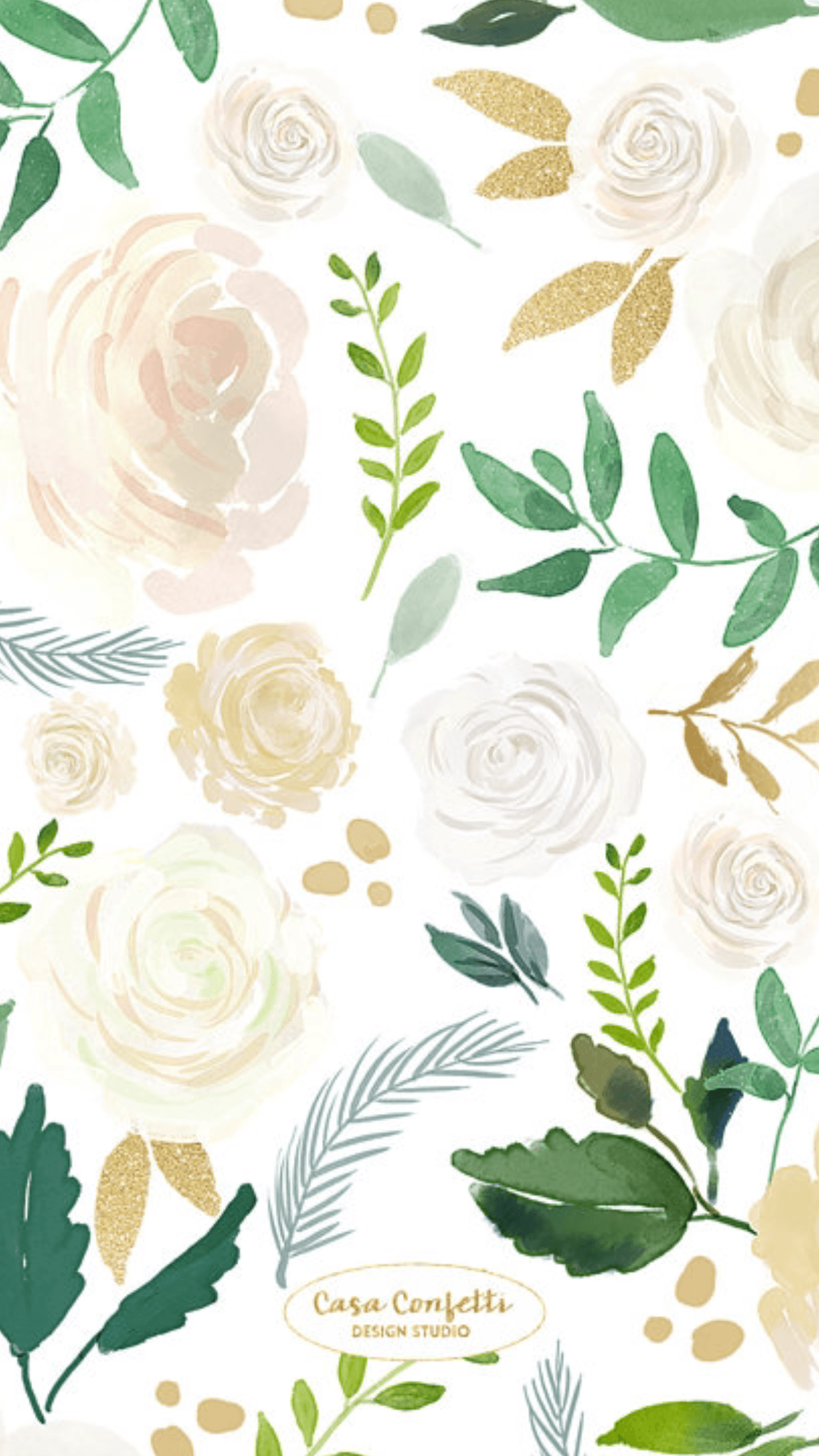 1242x2208 Bullet Journal Wallpaper