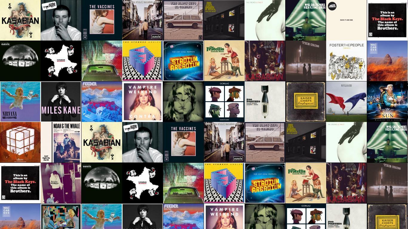 1366x768 Kasabian Empire Arctic Monkeys Whatever People Say I Wallpaper « Tiled Desktop Wallpaper