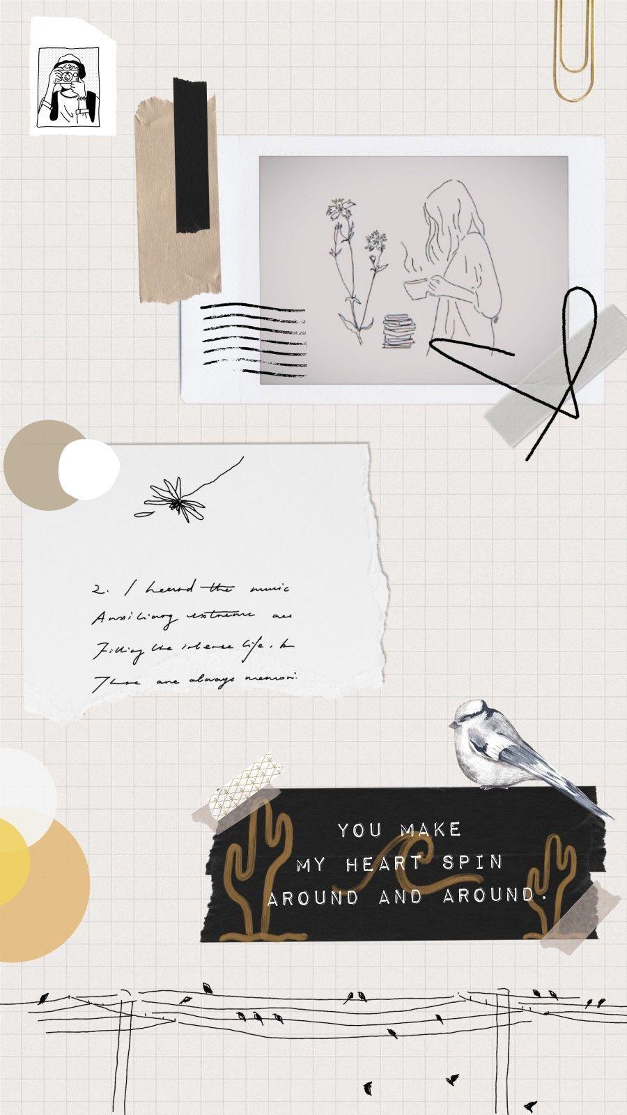 900x1600 Bullet Journal Ideas di 2020. Kolase foto, Seni inspirasi, Ilustrasi alam