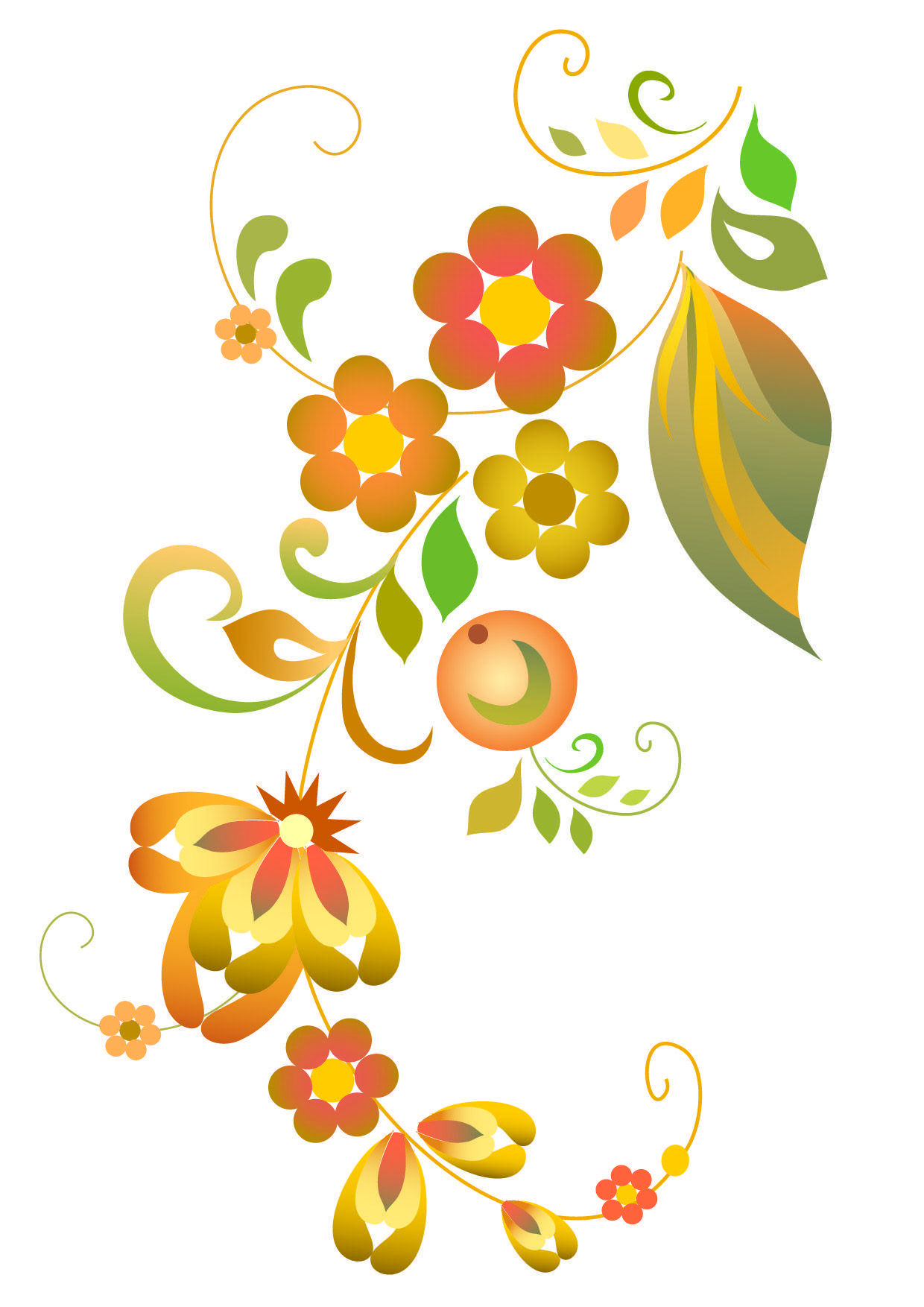 1240x1754 Free Vector Flowers, Download Free Clip Art, Free Clip Art on Clipart Library
