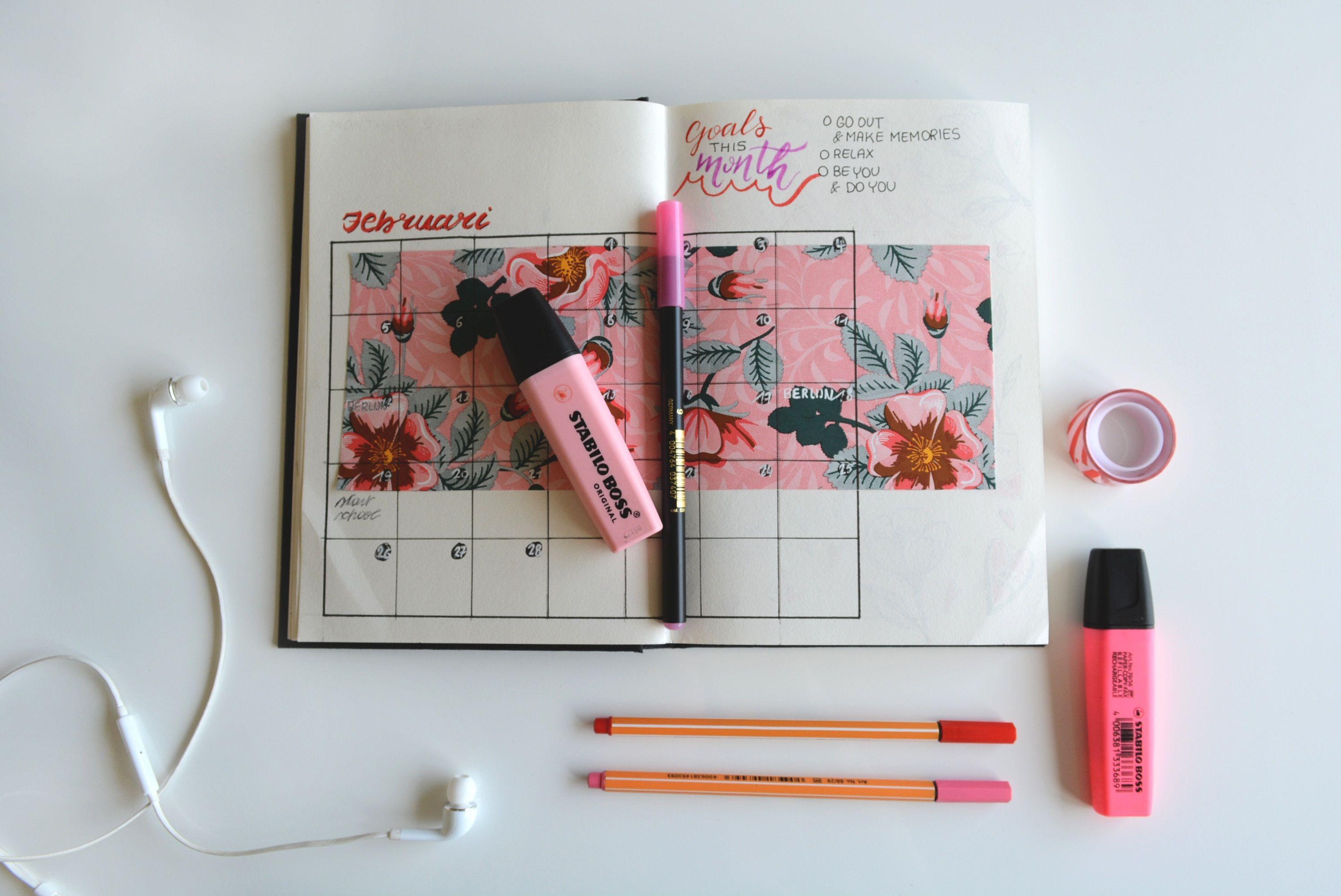 2992x2000 bullet journal HD wallpaper, Background