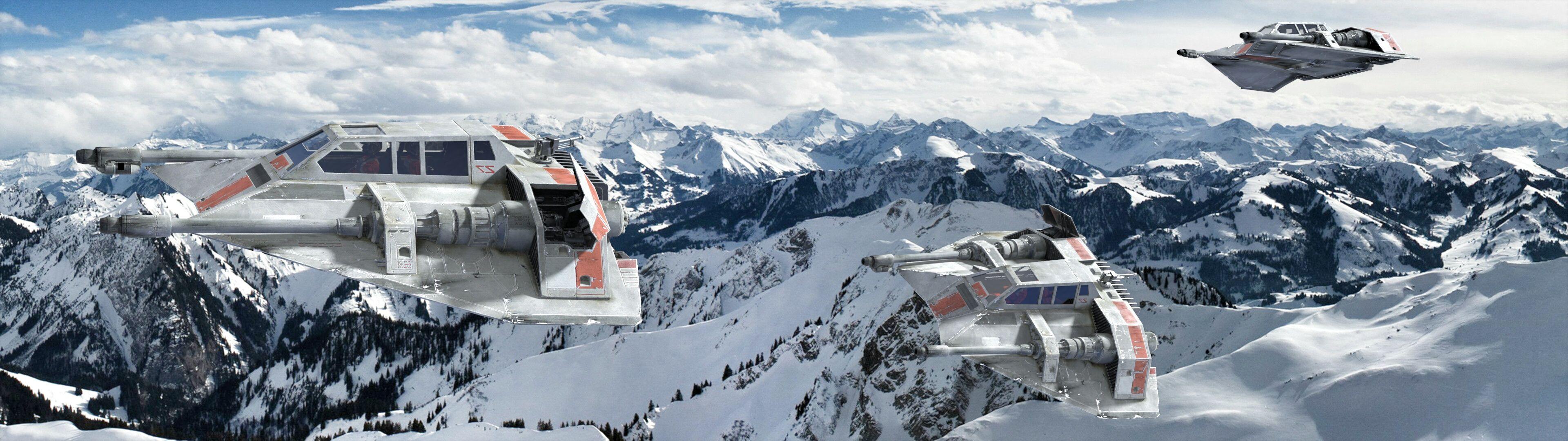 3840x1080 Dual Screen Wallpaper Winter