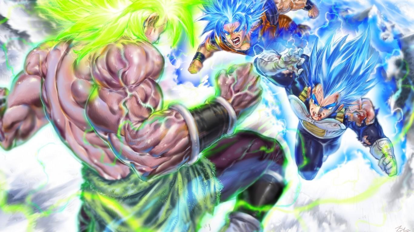 1366x768 Dragon Ball Super Laptop Wallpaper