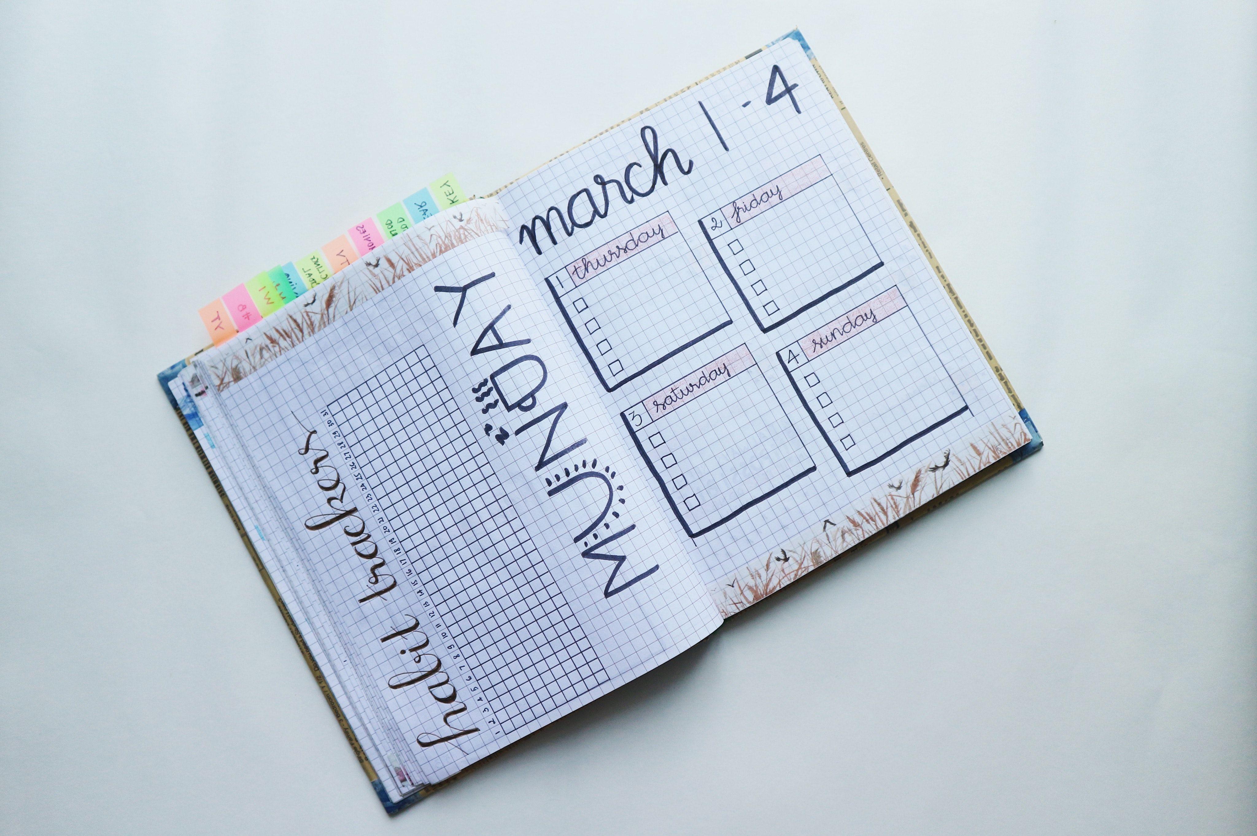 4096x2725 Free of bullet journal, bullet journal march, draw quotes