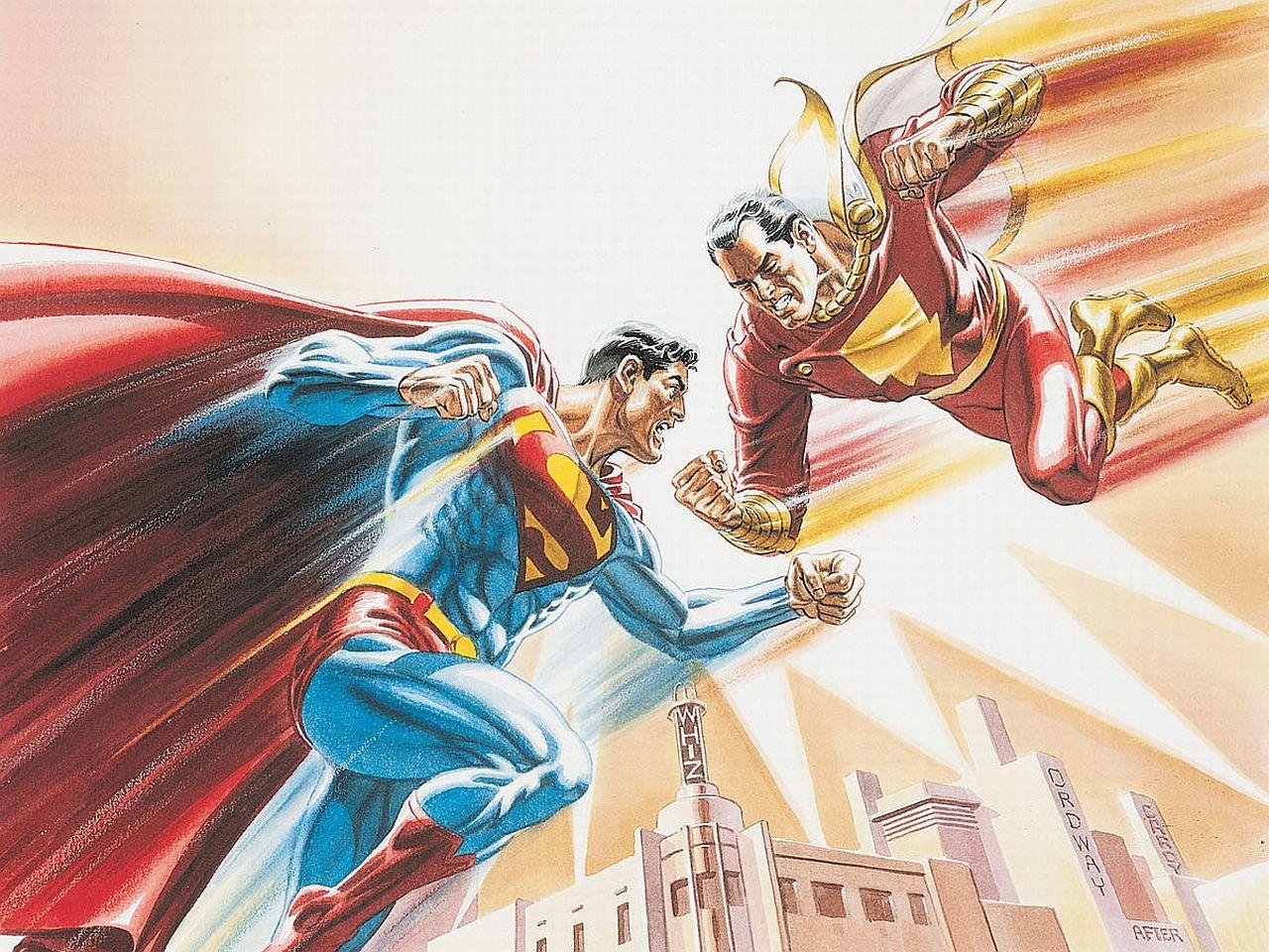 1280x960 Comics DC Comics Superman Shazam! Wallpaper to grab an