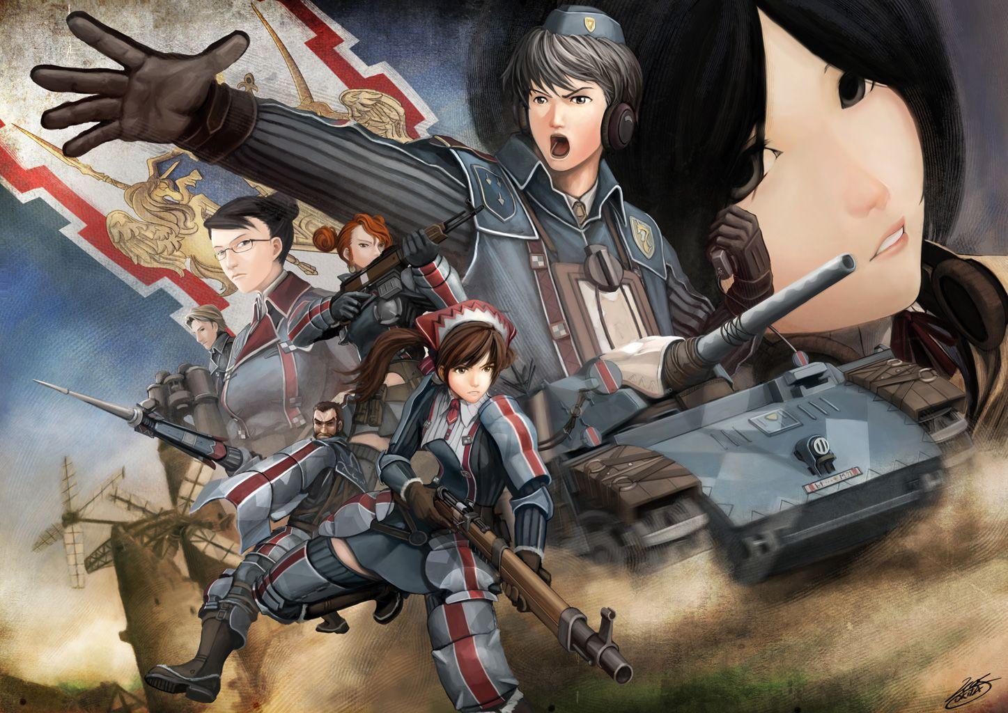 1447x1024 Valkyria Chronicles Wallpaperx1024