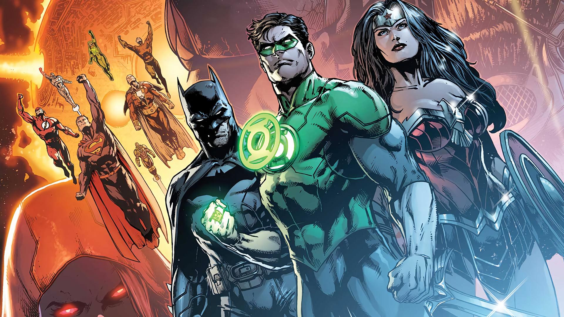 1920x1080 Justice League Batman Green Lantern. Wallpaper