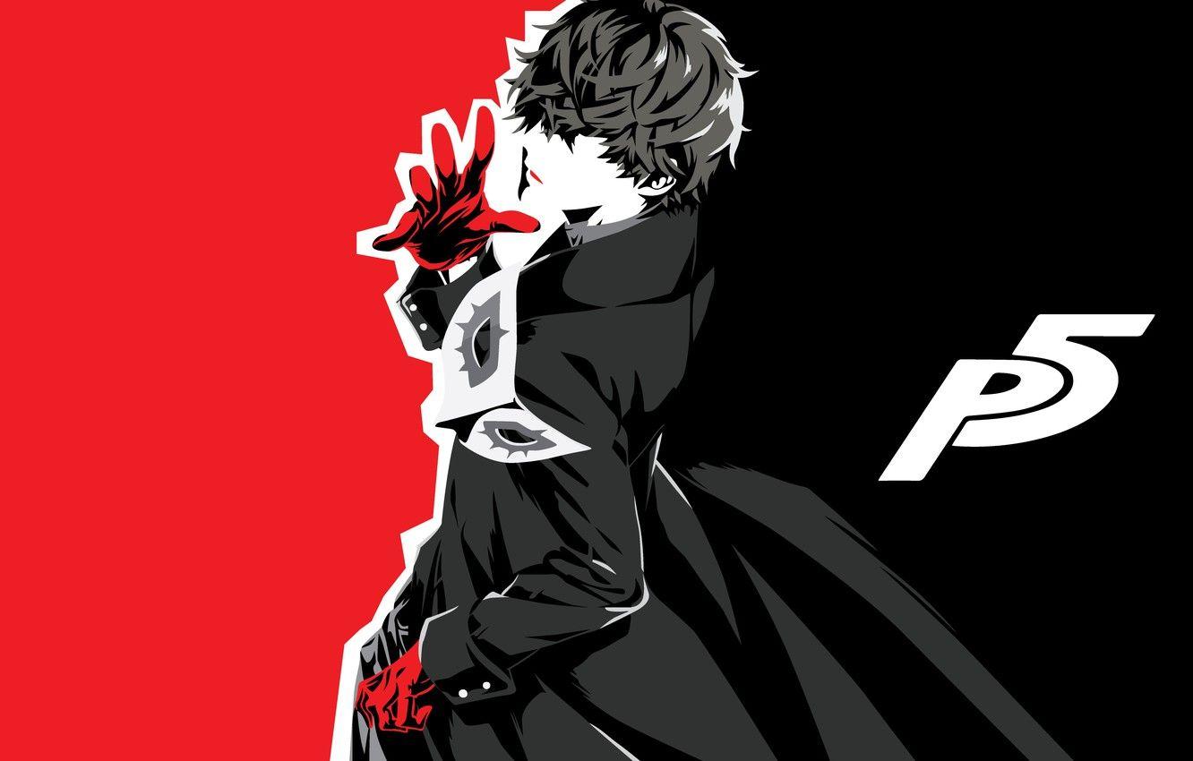 1332x850 Wallpaper Joker, guy, monochrome, Person Persona - for desktop, section сёнэн